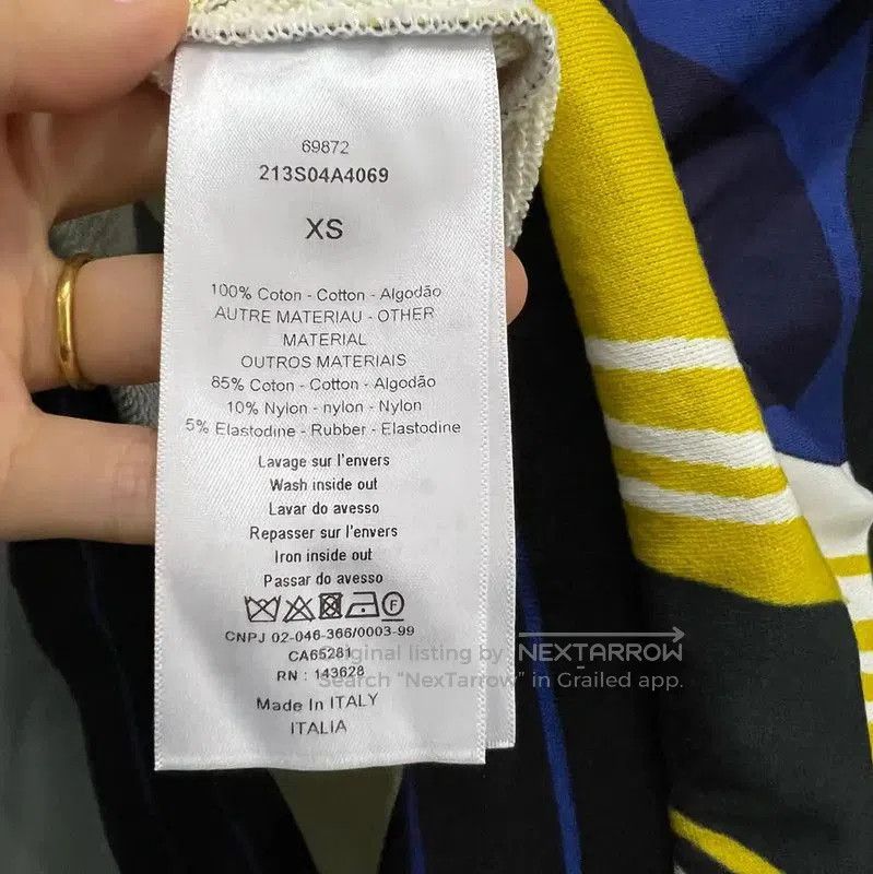 Dior Dior Colorful Cotton Long Sleeve Sweatshirt . Size US XS / EU 42 / 0 - 3 Thumbnail