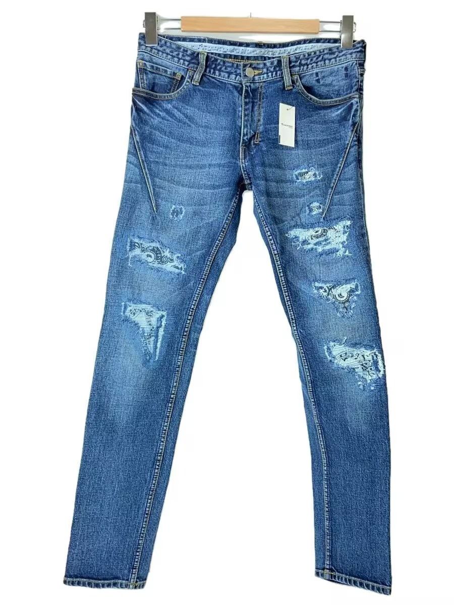 Number (N)ine Distressed Denim Size US 32 / EU 48 - 1 Thumbnail