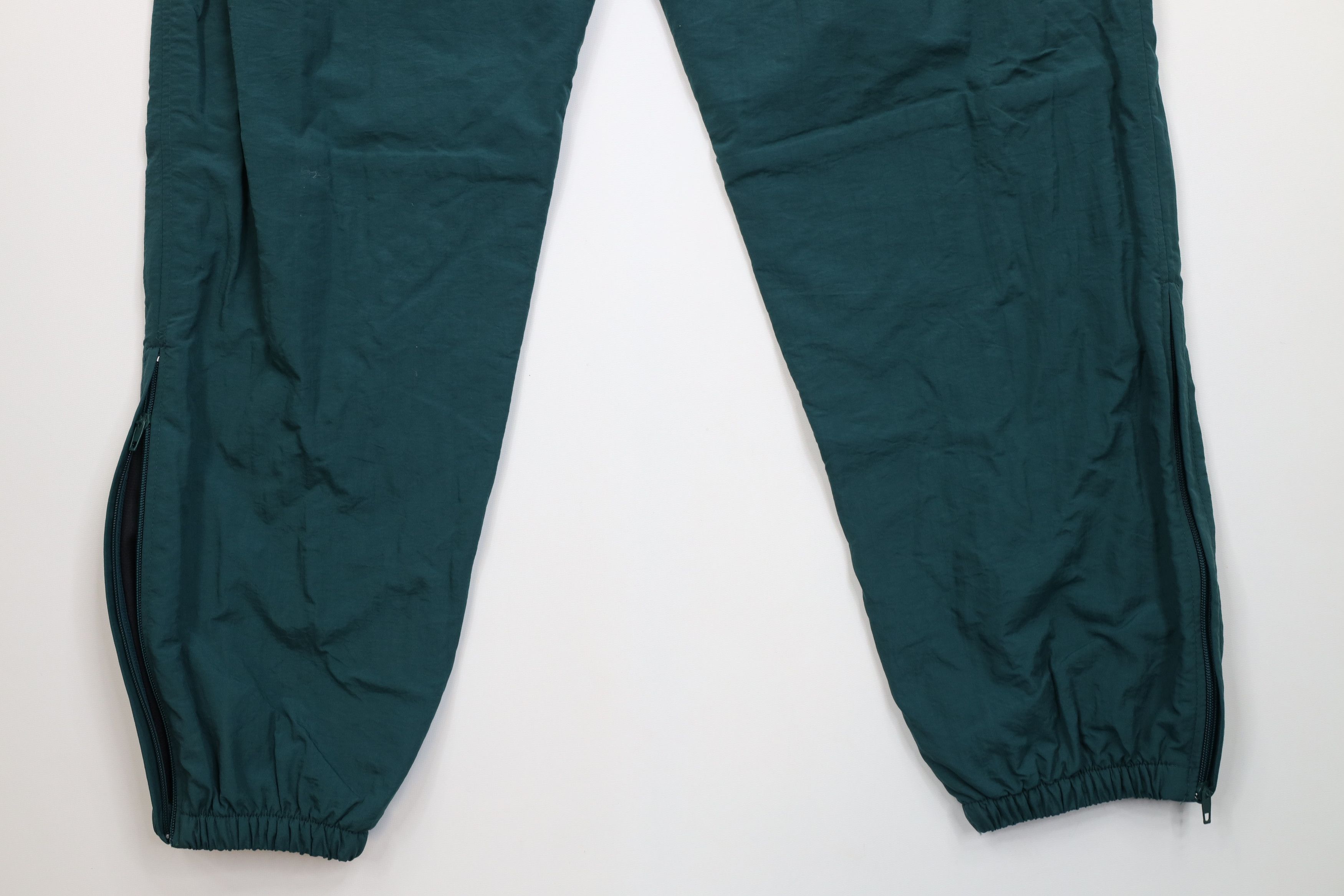Vintage Vintage 90s Streetwear Lined Windbreaker Joggers Pants Green Size US 38 / EU 54 - 13 Thumbnail