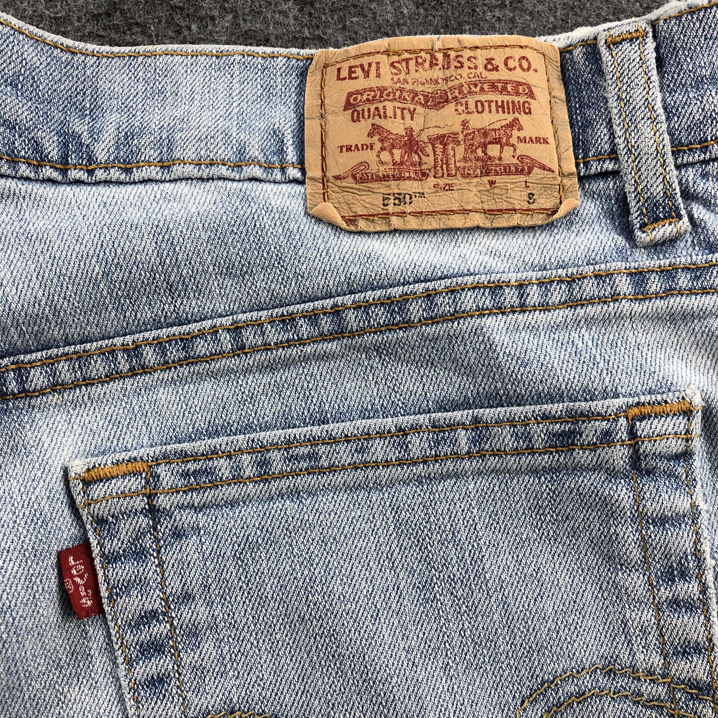 Levi's × Vintage Vintage Levis 550 Jeans-JM1207 Size US 34 / EU 50 - 6 Thumbnail