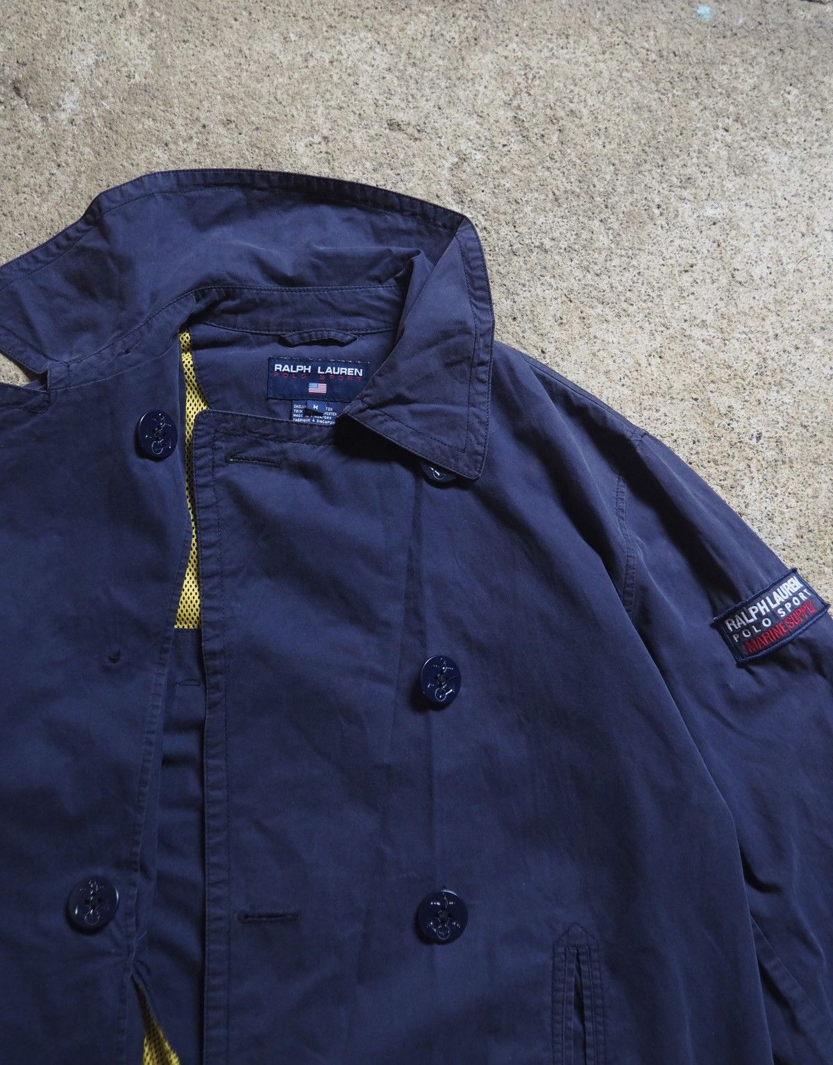 Polo Ralph Lauren Vintage Ralph Lauren Polo Sport "Marine Supply" Pea Coat Size US M / EU 48-50 / 2 - 3 Thumbnail