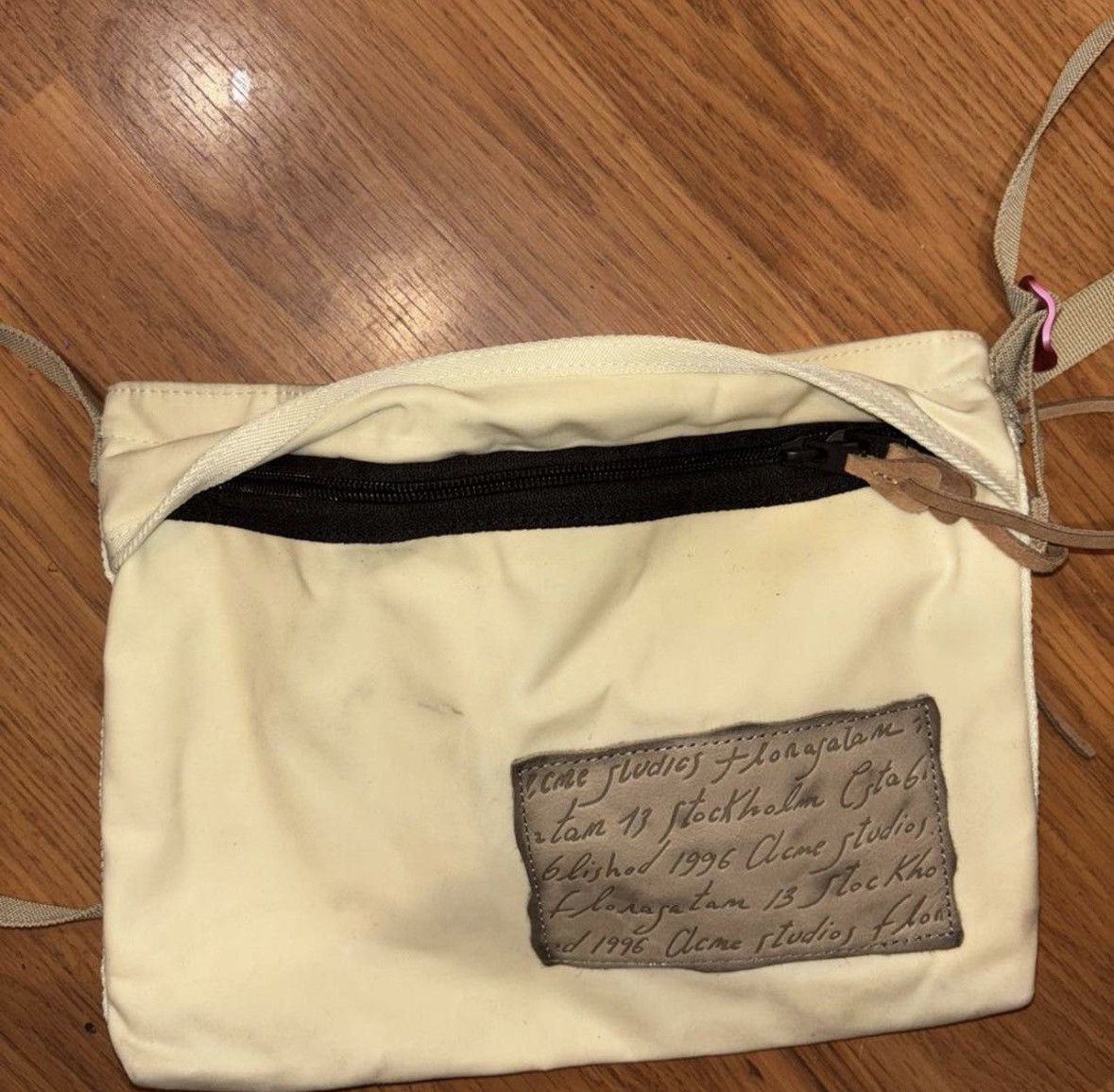 Acne Studios Acne studio cream messenger side bag Size ONE SIZE - 6 Thumbnail