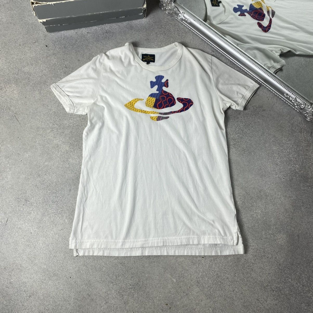 Vivienne Westwood Vivienne Westwood Big Logo White Size US L / EU 52-54 / 3 - 1 Thumbnail