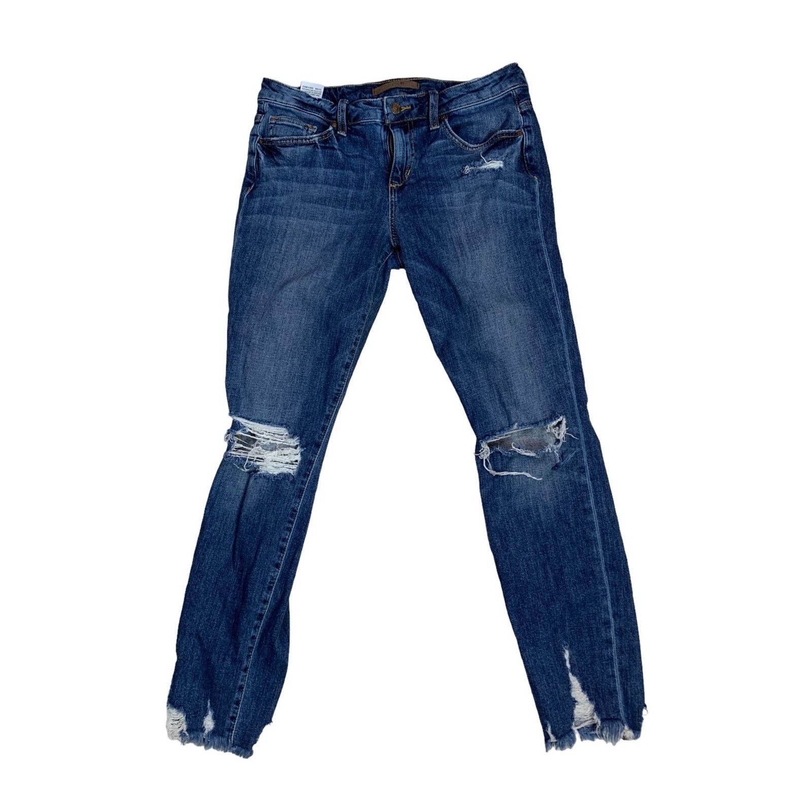 Joe's Joe’s Jeans Distressed Fit Skinny Ankle stretch Womens Sz 28 Size 30" / US 8 / IT 44 - 1 Thumbnail