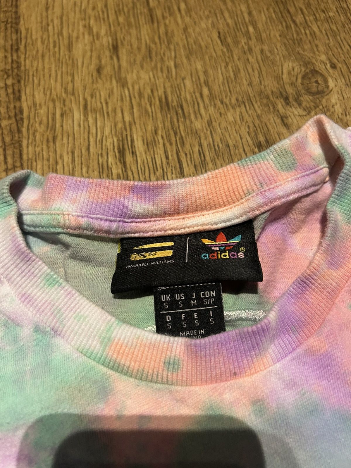 Adidas × Pharrell adidas x pharell williams Hu Holi Tshirt - Small Size US S / EU 44-46 / 1 - 4 Thumbnail