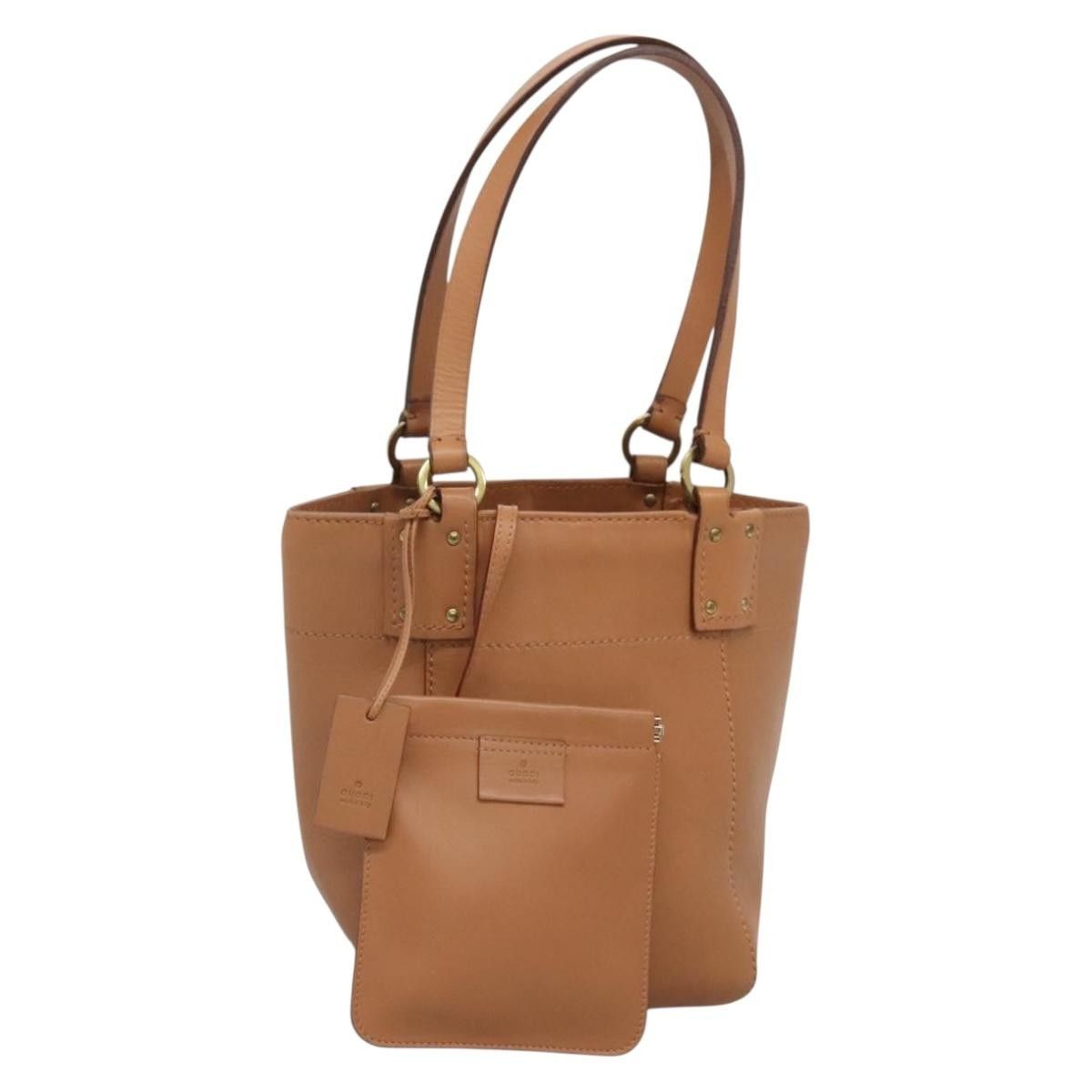 Gucci Gucci Vintage Handbag Leather Size ONE SIZE - 1 Thumbnail
