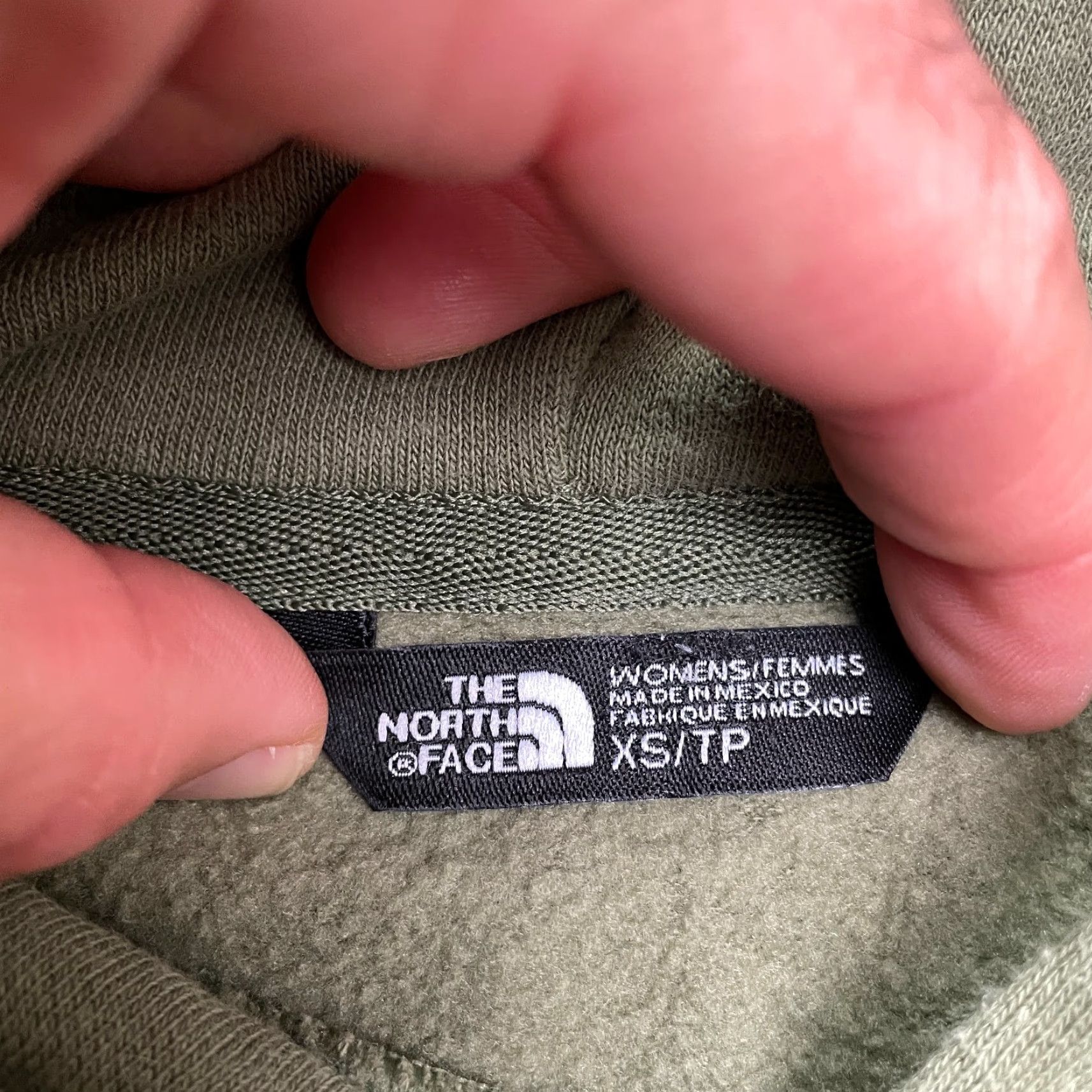 The North Face The North Face Sweatshirt Womens Green Graphic Gold Logo Pullover Fleece Casual Size XS / US 0-2 / IT 36-38 - 5 Thumbnail