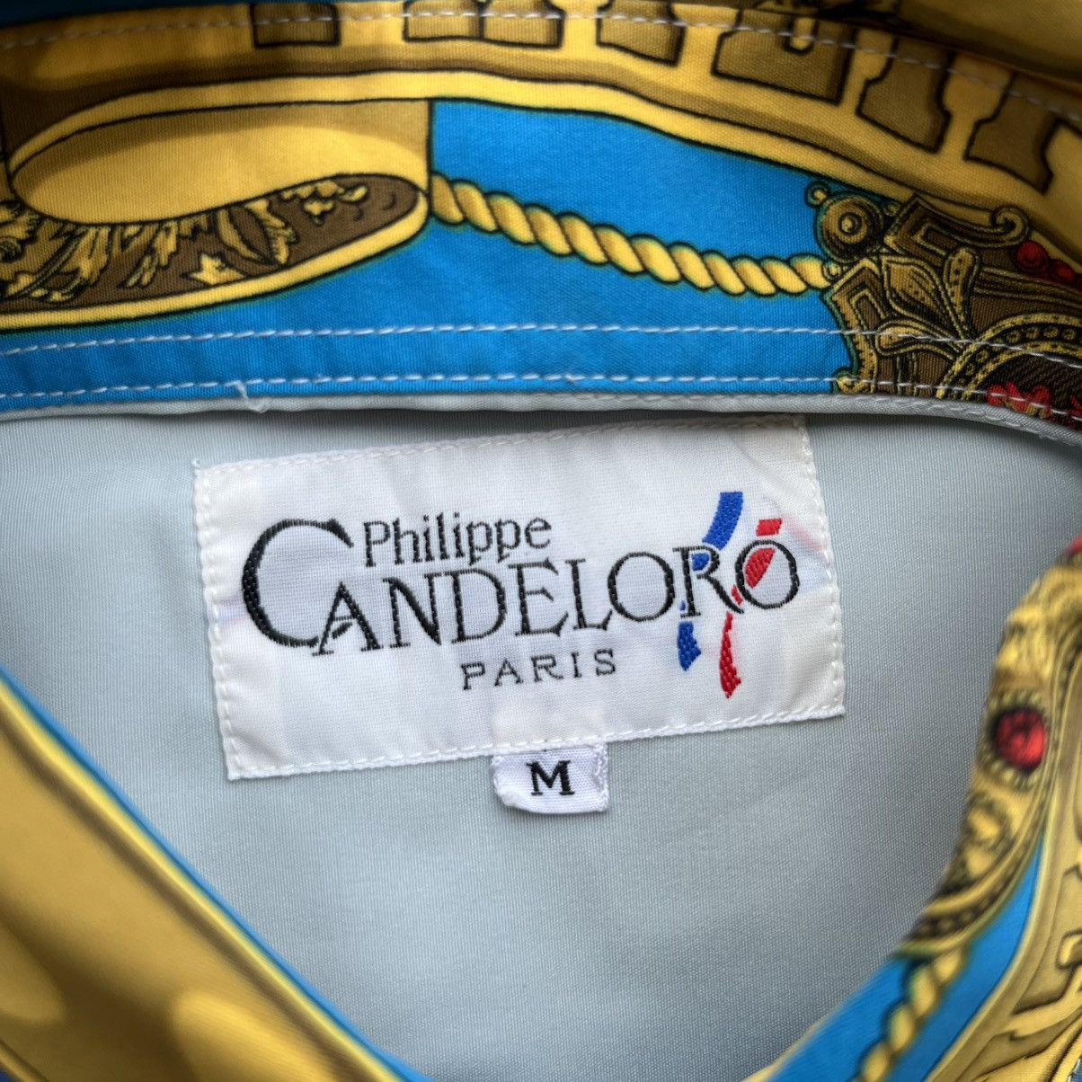 Other PHILIPPE CANDELORO PARIS LUXURY VINTAGE SILK CLASSIC SHIRT Size US M / EU 48-50 / 2 - 3 Thumbnail