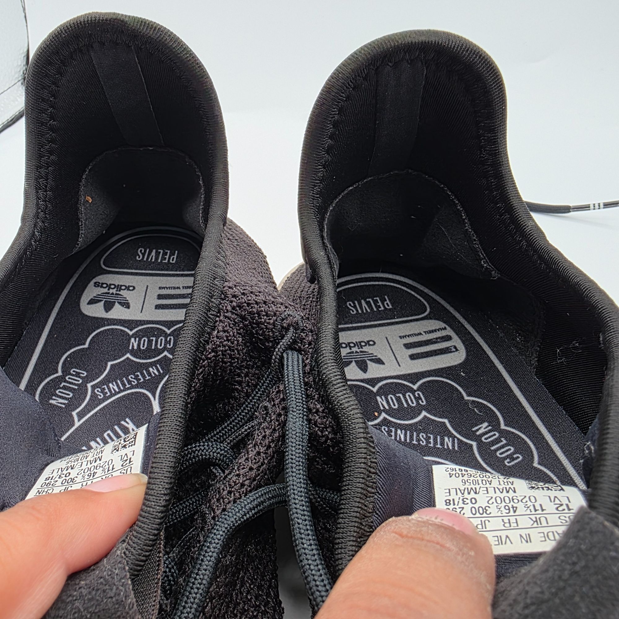 Adidas × Pharrell Adidas x Pharrell Williams Tennis Hu Mens Size 12 Black Shoe Size US 12 / EU 45 - 9 Thumbnail