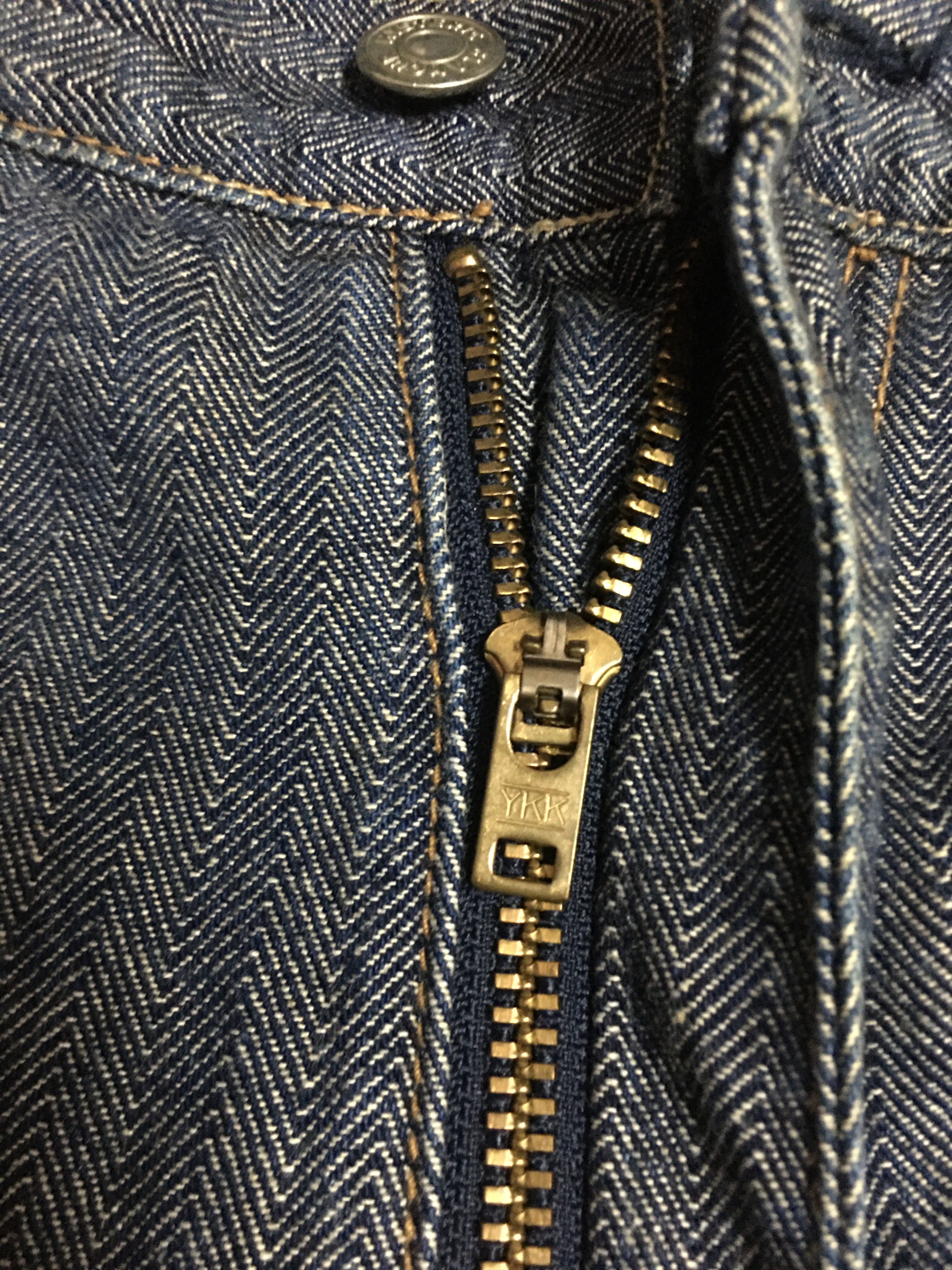 Hysteric Glamour Hysteric glamour X herringbone carpenter pants Size US 34 / EU 50 - 8 Thumbnail