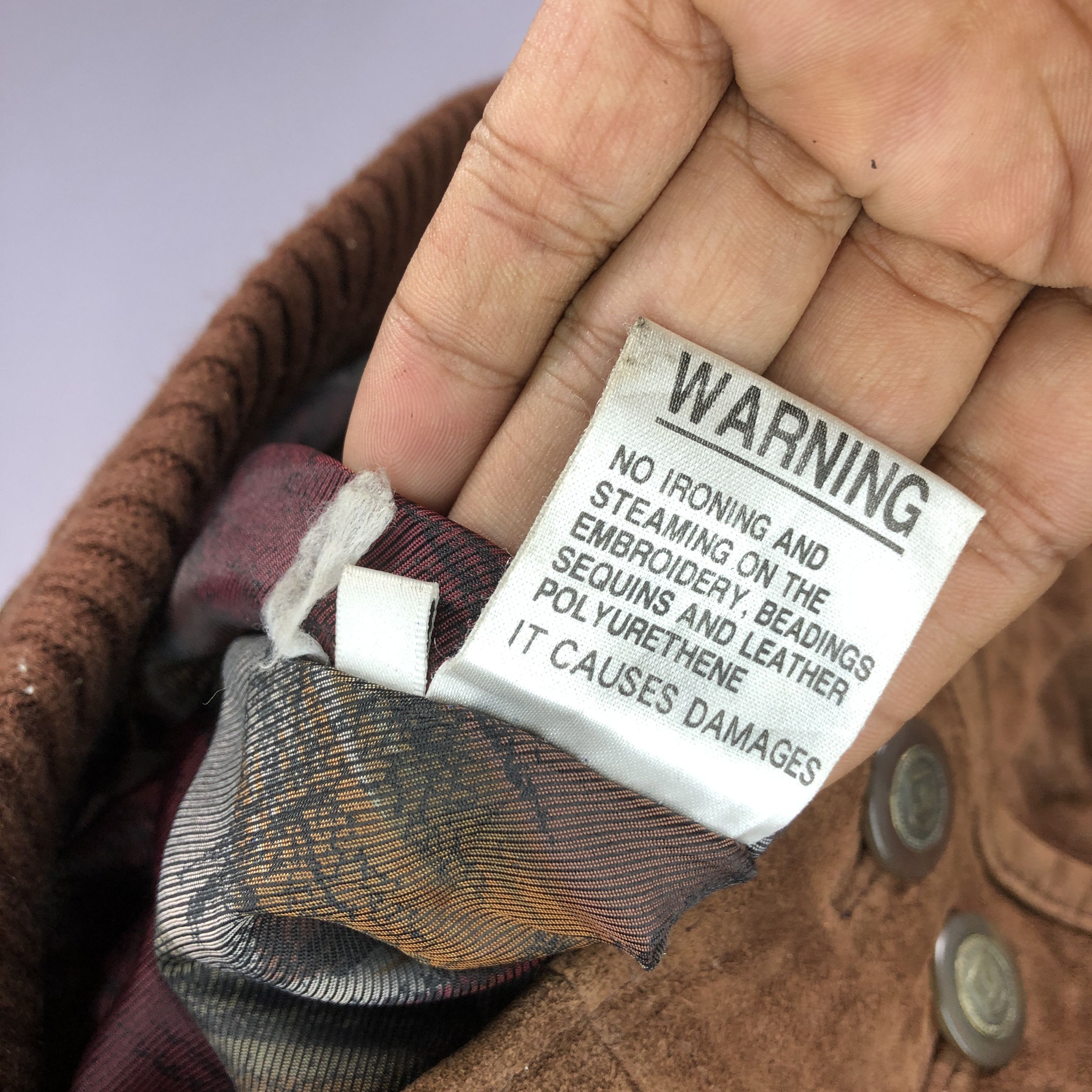 Japanese Brand × Vintage Vintage Via Nouva Pelle Leather Shearling Lining Jacket Size US XL / EU 56 / 4 - 8 Thumbnail