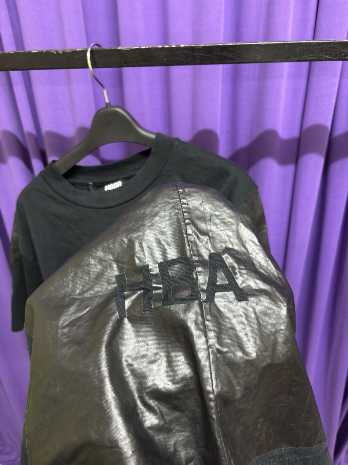 Hood By Air RARE HOOD BY AIR side logo HBA tshirt playboi carti style Size US M / EU 48-50 / 2 - 13 Thumbnail