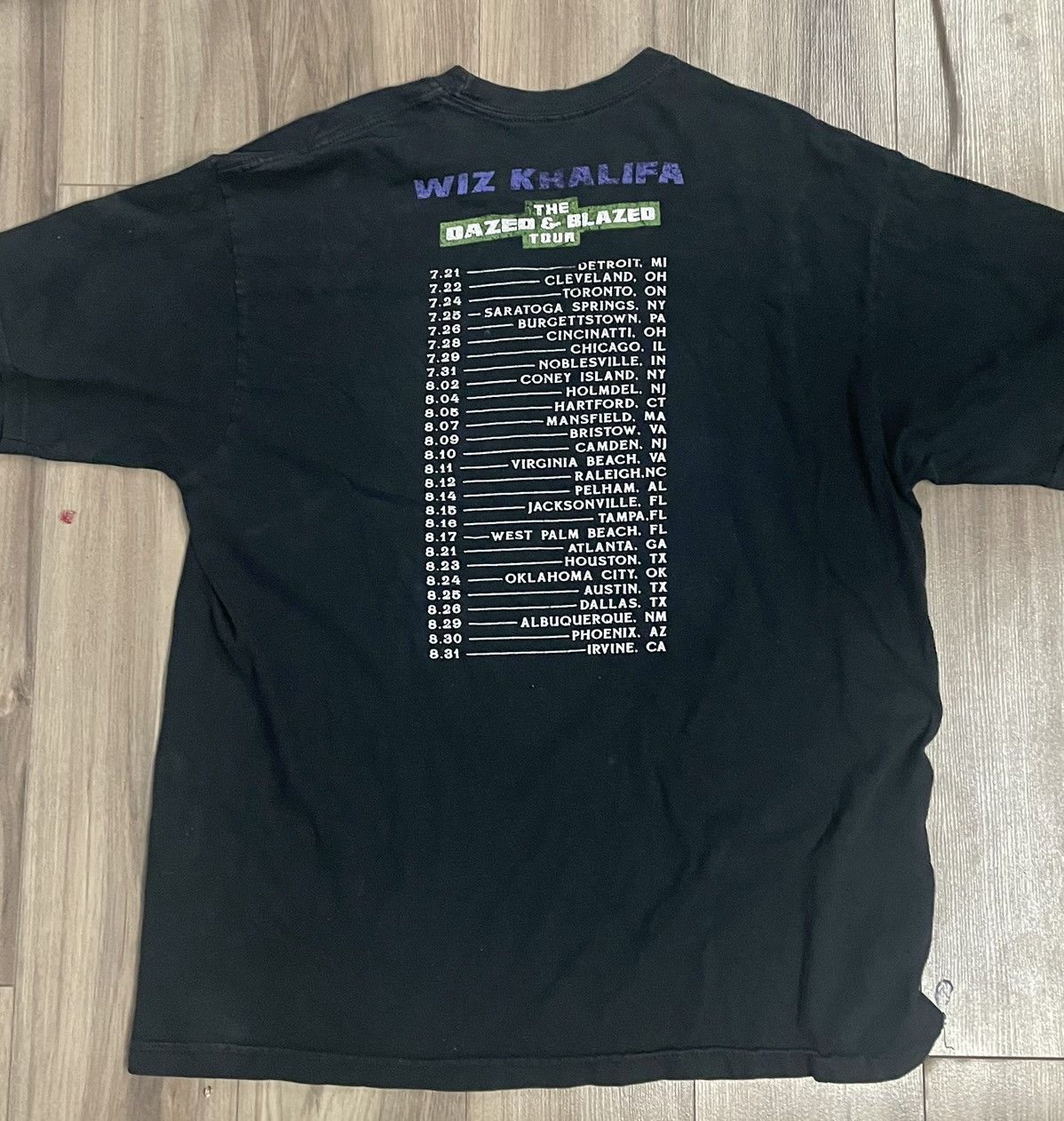 Wiz Khalifa Wiz Khalifa 2018 Tour Merch Size US XL / EU 56 / 4 - 3 Thumbnail