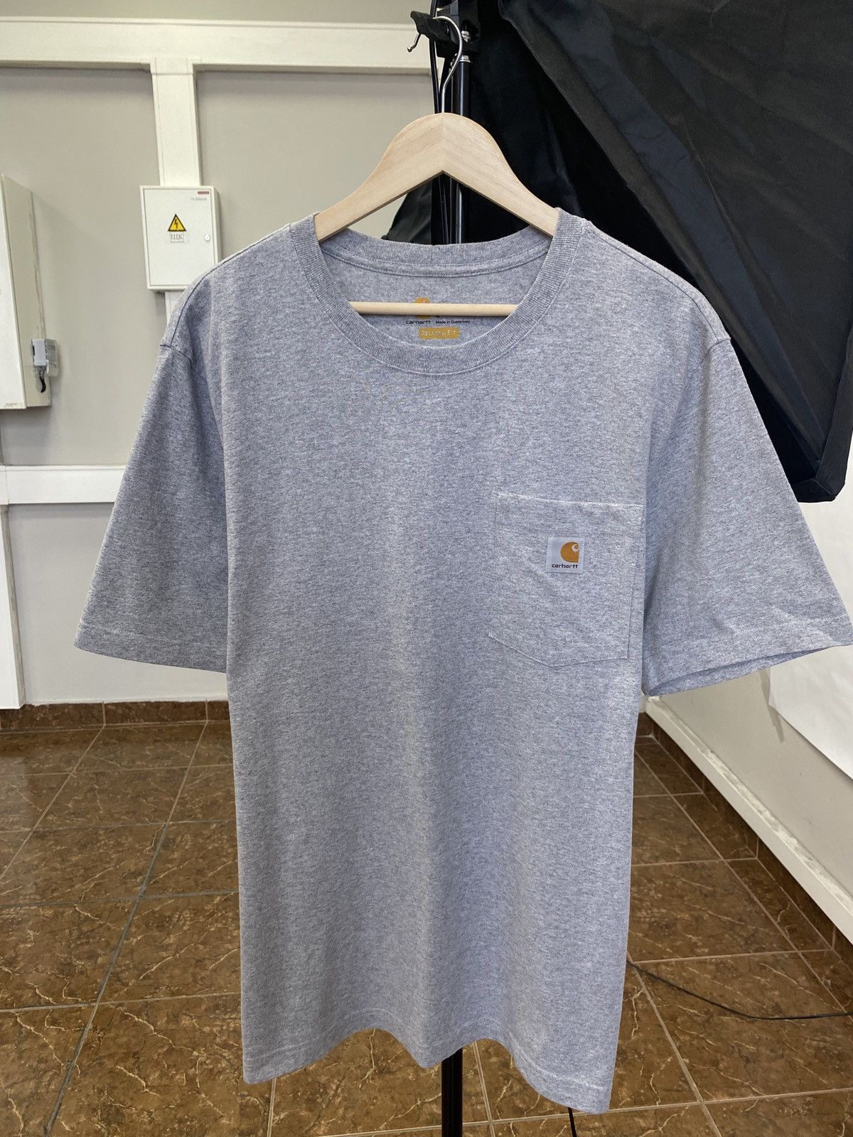 Carhartt 🇺🇸 Vintage Y2K Carhartt Box Logo T-Shirt Rare Retro Hype Size US L / EU 52-54 / 3 - 1 Thumbnail