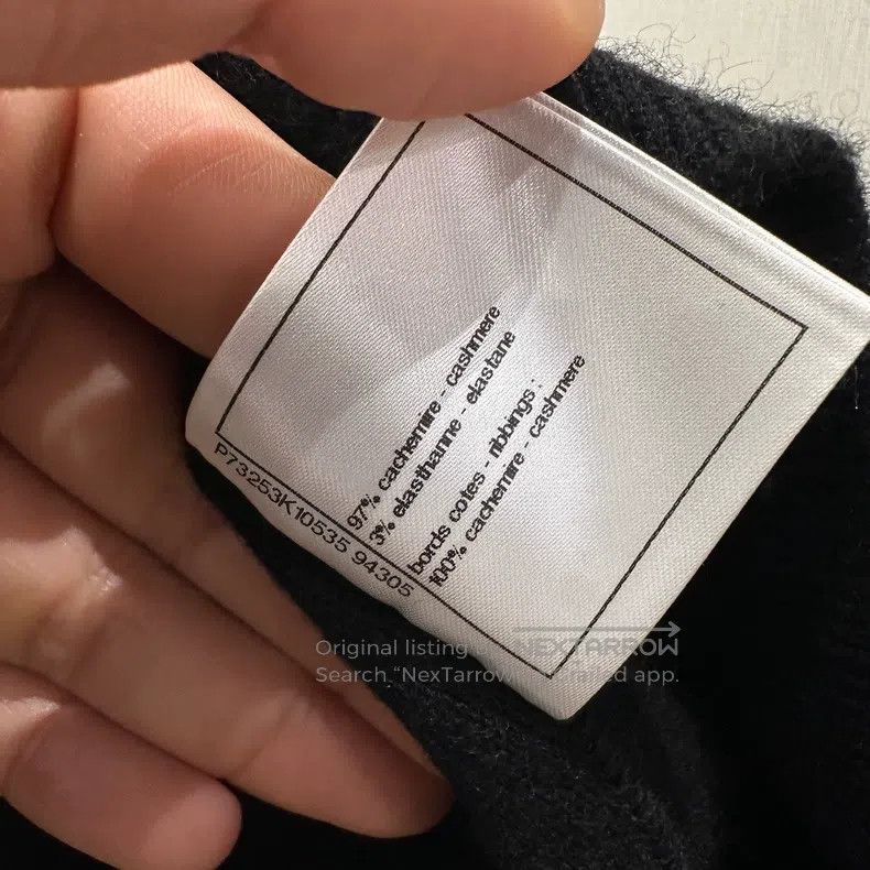 Chanel Chanel Ski Series Logo Cashmere Sweater Size XXS / US 00 / IT 34 - 6 Thumbnail