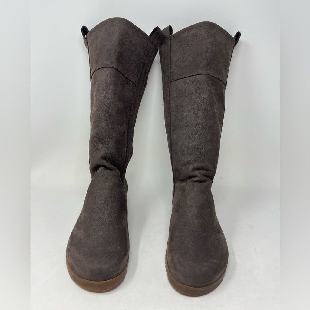 Other Arche Brown Nubuck Suede Flat Pull On Slouch Calf Boots 37 Size US 7 / IT 37 - 5 Thumbnail