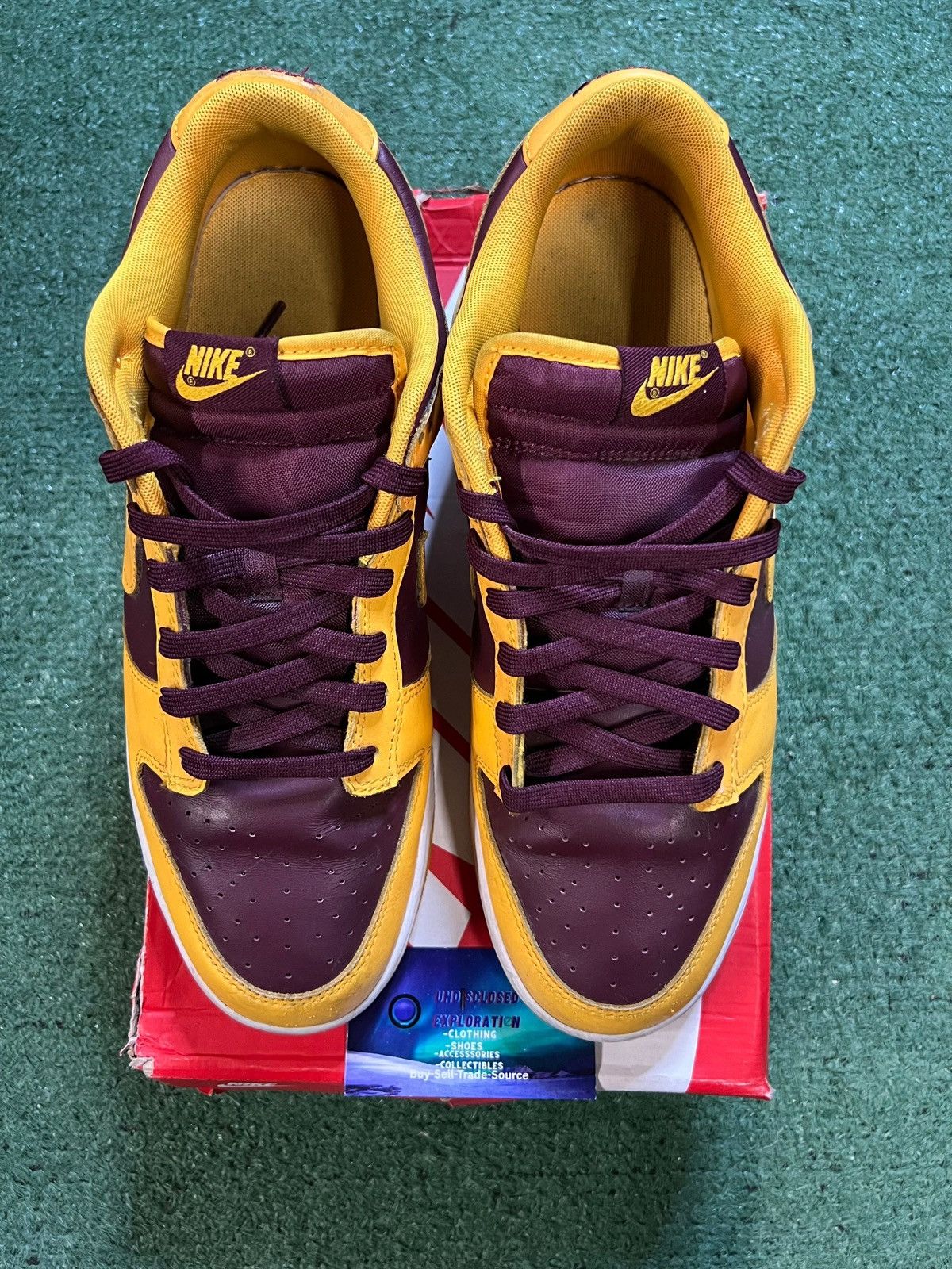 Nike Nike dunk low Arizona state size 12men/13.5women Size US 12 / EU 45 - 2 Thumbnail