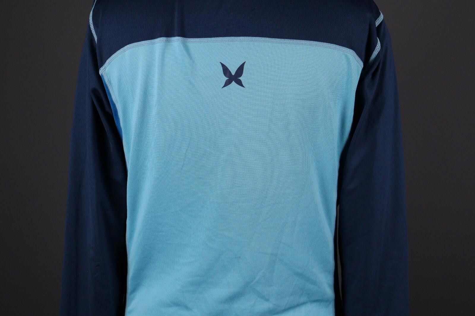 Designer Kari Traa Blue Full Zip Activewear Track Jacket Size L Size L / US 10 / IT 46 - 10 Thumbnail