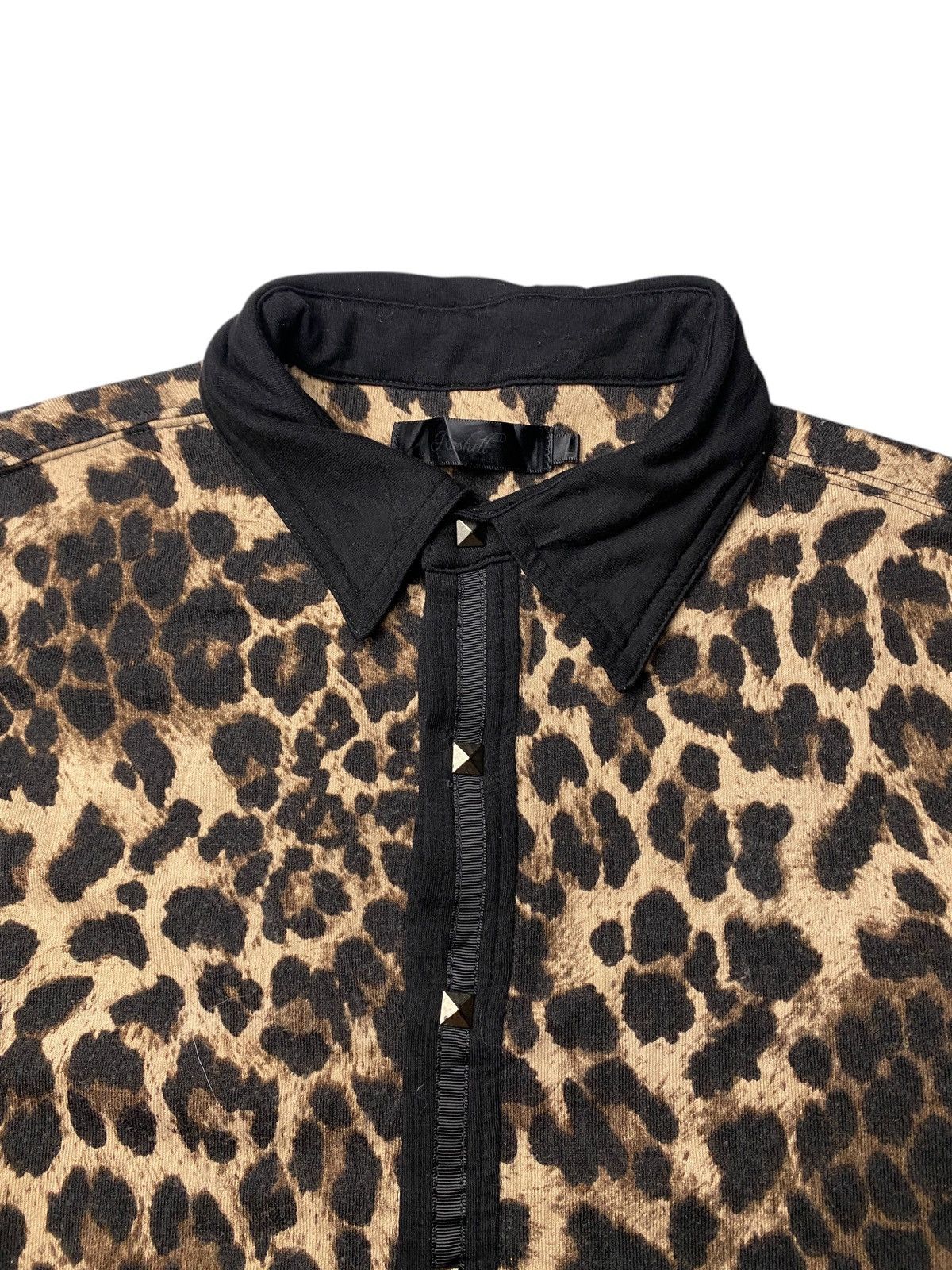 Hysteric Glamour 2000's Roshell Leopard Pattern Skull Shirts Size US M / EU 48-50 / 2 - 3 Thumbnail