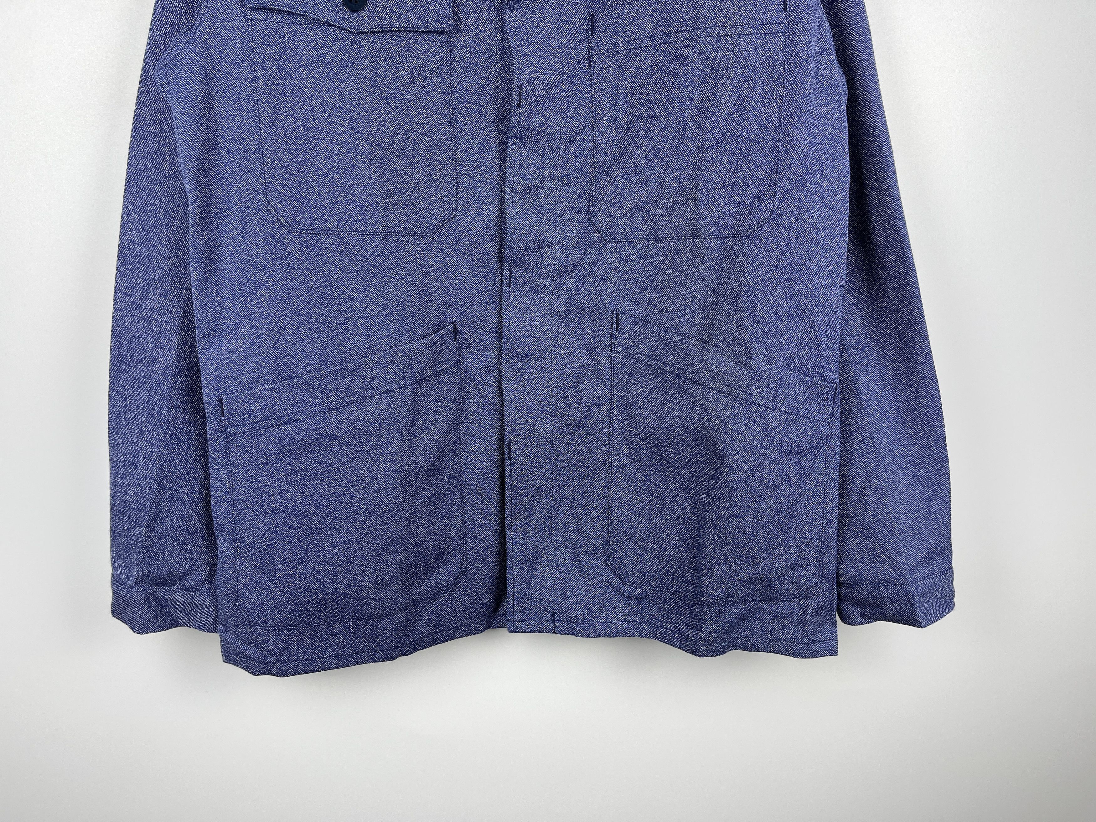 Le Laboureur Vintage French Work Jacket Lutteurs Sanfor Chore Workwear Size US M / EU 48-50 / 2 - 5 Thumbnail