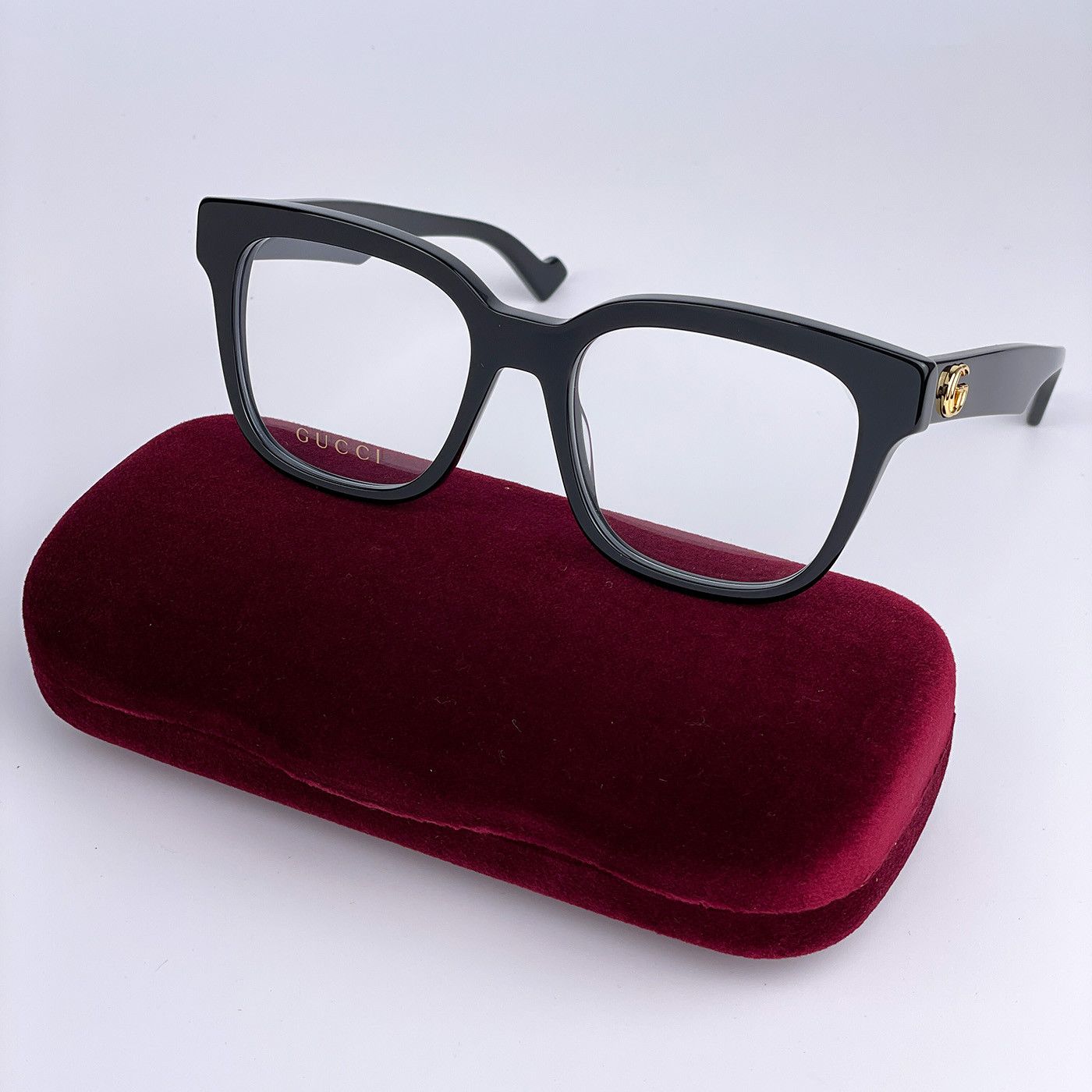 BRAND NEW Gucci GG1738O 003 Havana Green Demo Unisex Square Eyeglasses GG 1738O Amazon.com: Gucci Square Eyeglasses GG0038ON 002 Havana/Red  main image 3