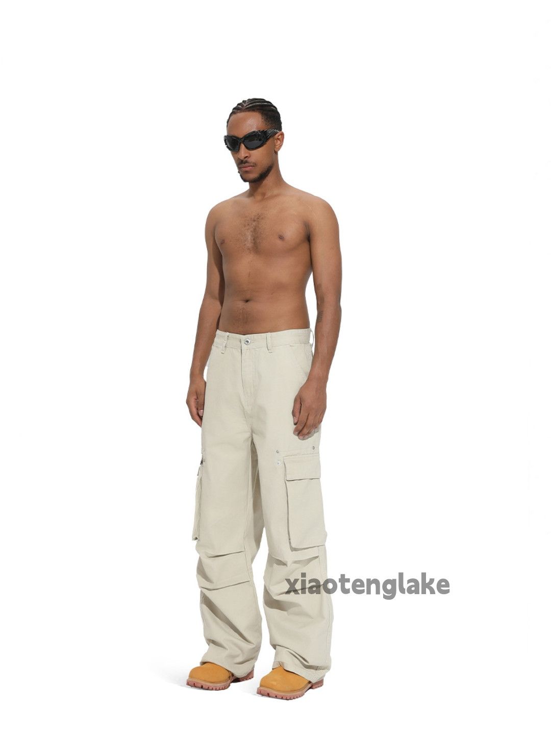 Vintage zx utility wide Leg skate hiphop cargo military pants Size US 32 / EU 48 - 4 Thumbnail