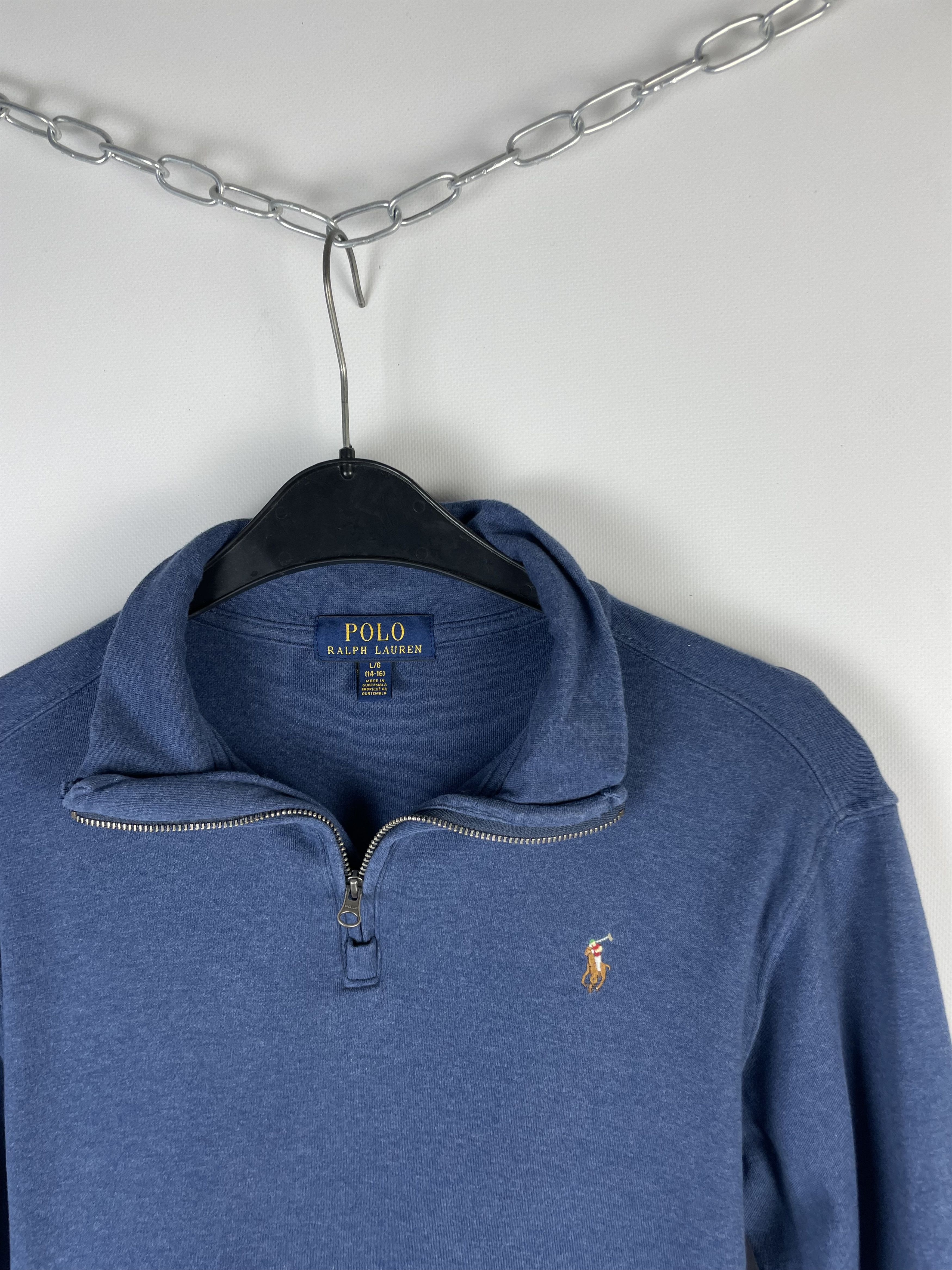 Polo Ralph Lauren × Vintage Vintage Polo Ralph Lauren 1/3 Zip Sweater Size US XXS / EU 40 - 4 Thumbnail