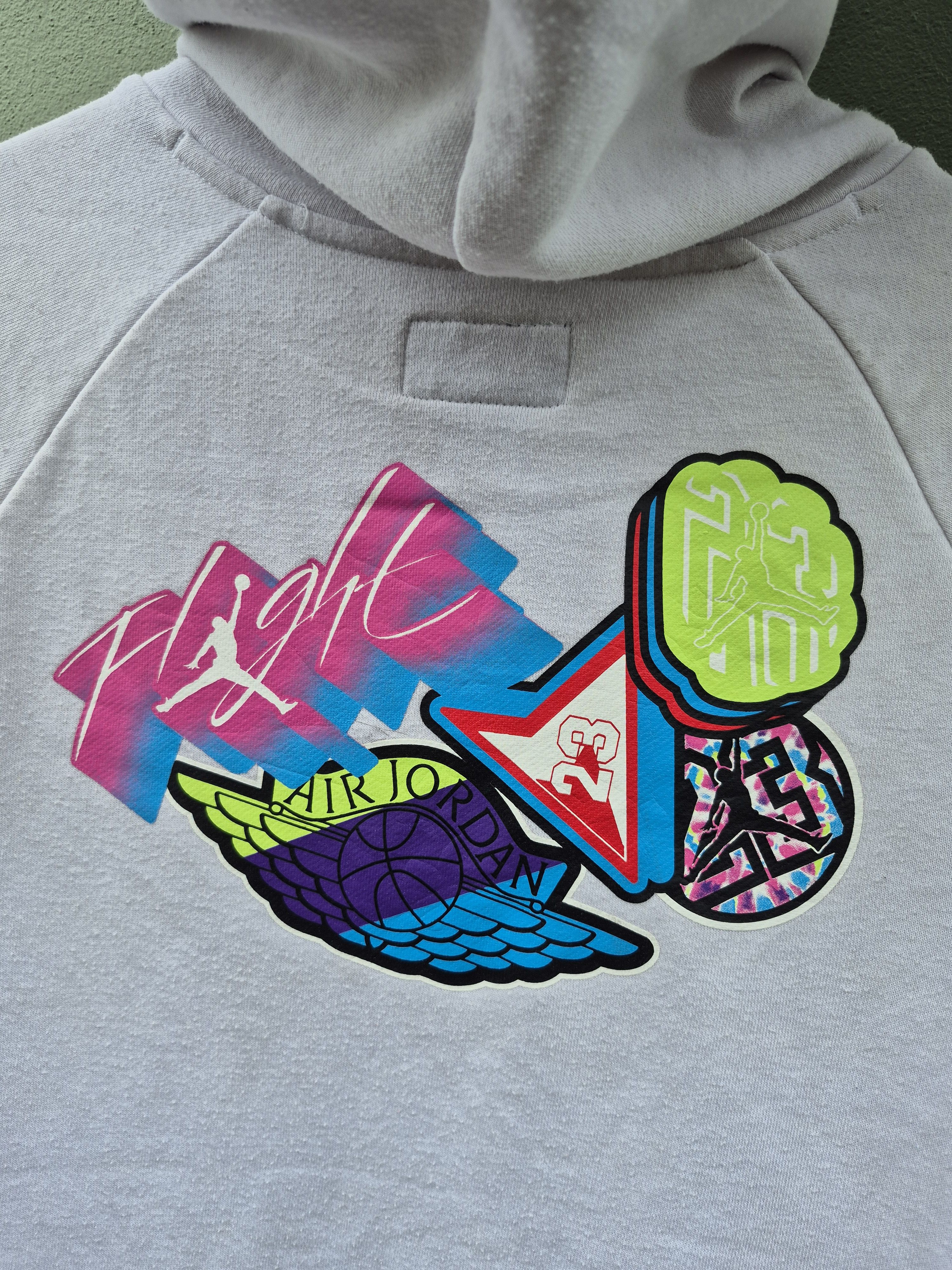 Nike 🔥 Air Jordan Hoodie Sweater Sweatshirt Kids Youth Size US XXS / EU 40 - 4 Thumbnail
