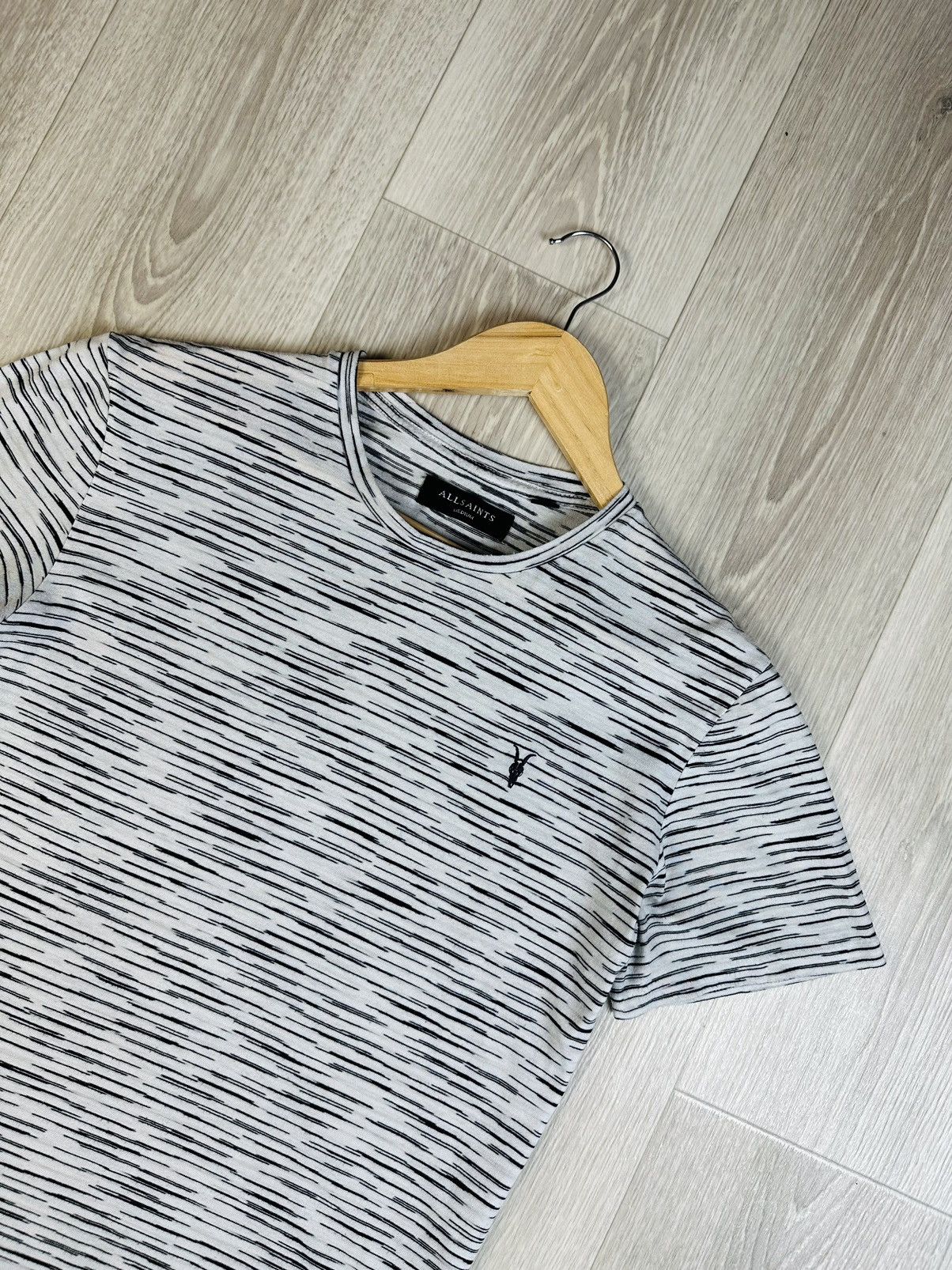Allsaints Allsaints Tonic San Stripped Short Sleeve T-shirt Size US M / EU 48-50 / 2 - 4 Thumbnail