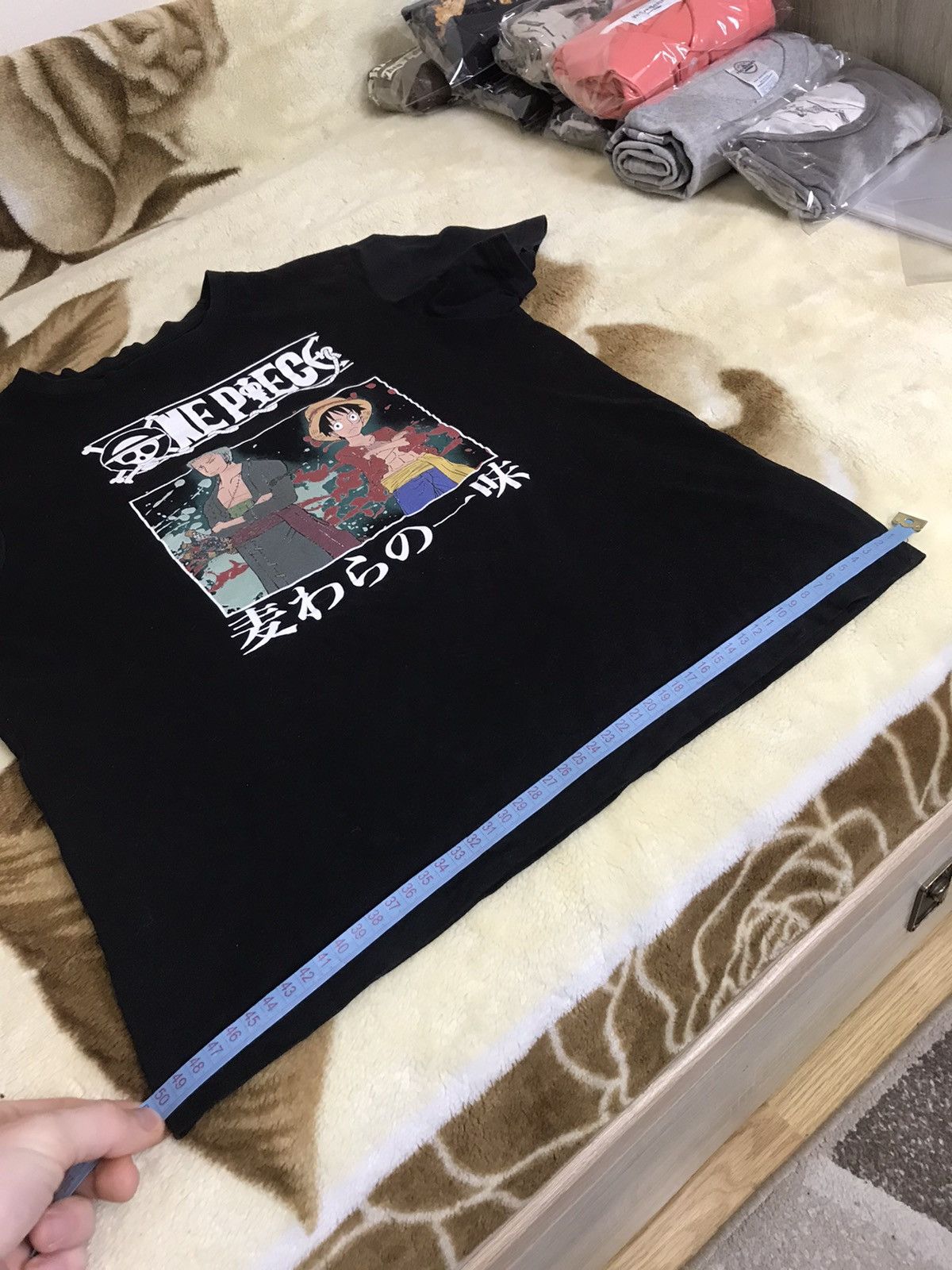 Anime 🔥 Anime One Piece Rare Japan Movie Y2K Graphic Streetwear Size US M / EU 48-50 / 2 - 9 Thumbnail