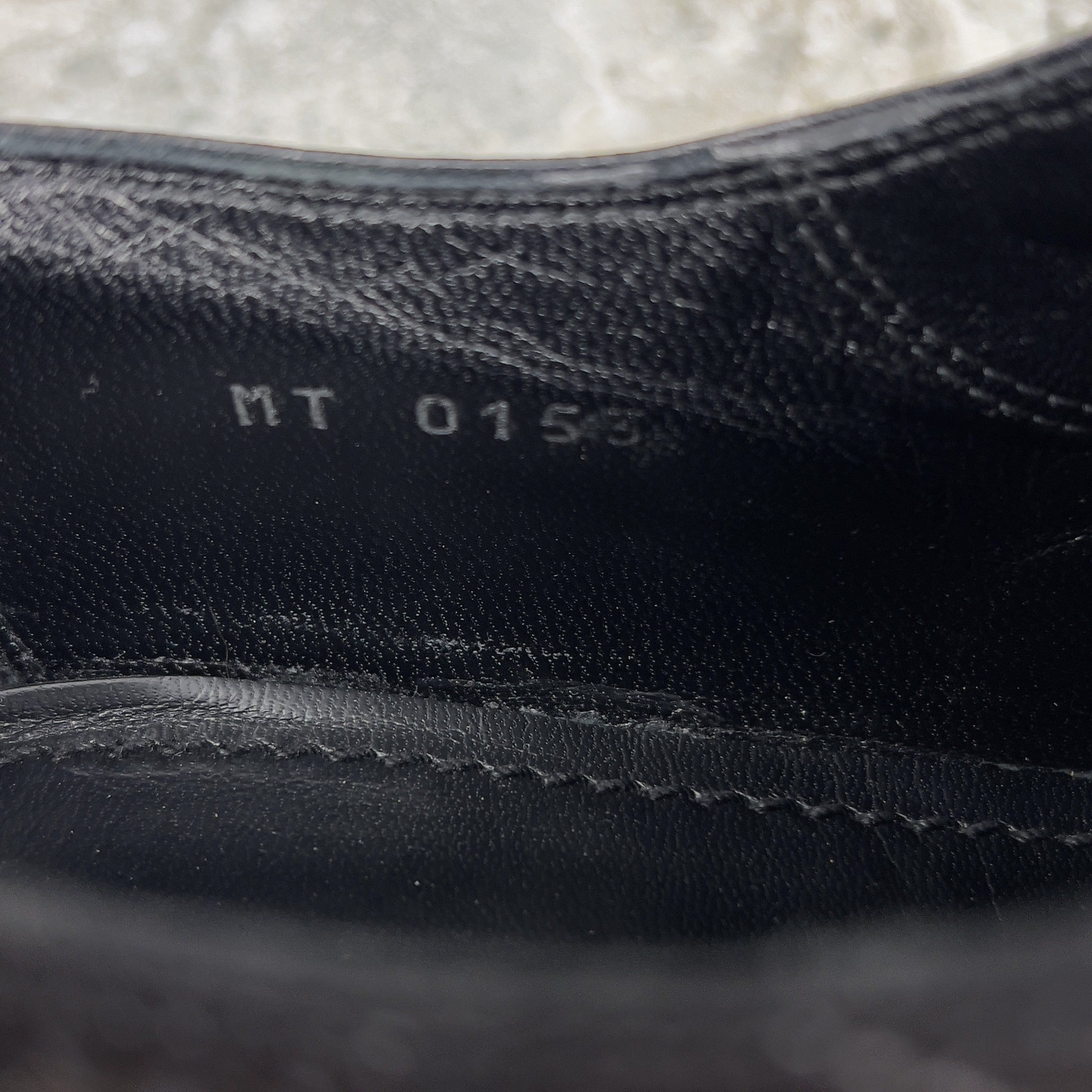 Louis Vuitton Derby Wingtip Alligator Crocodile Black Leather Size US 8 / EU 41 - 3 Thumbnail