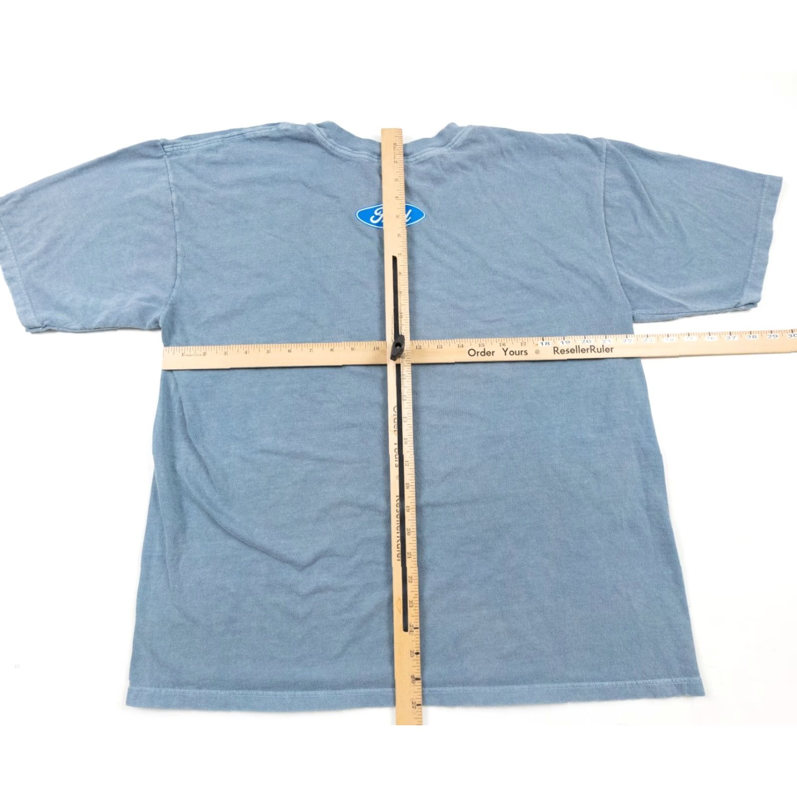 Ford VINTAGE Ford Shirt Men's XL Blue Short Sleeve T-Shirt Cars 90s 2000s The Experience Logo Tee Mens Size US XL / EU 56 / 4 - 6 Thumbnail