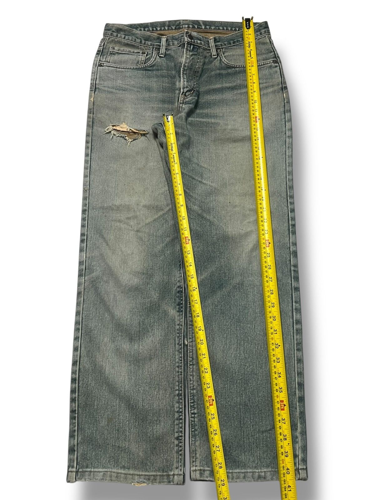 Edwin Vintage Edwin 403 Japan Denim Jeans | Relaxed Straight | W35 Size US 35 - 15 Thumbnail