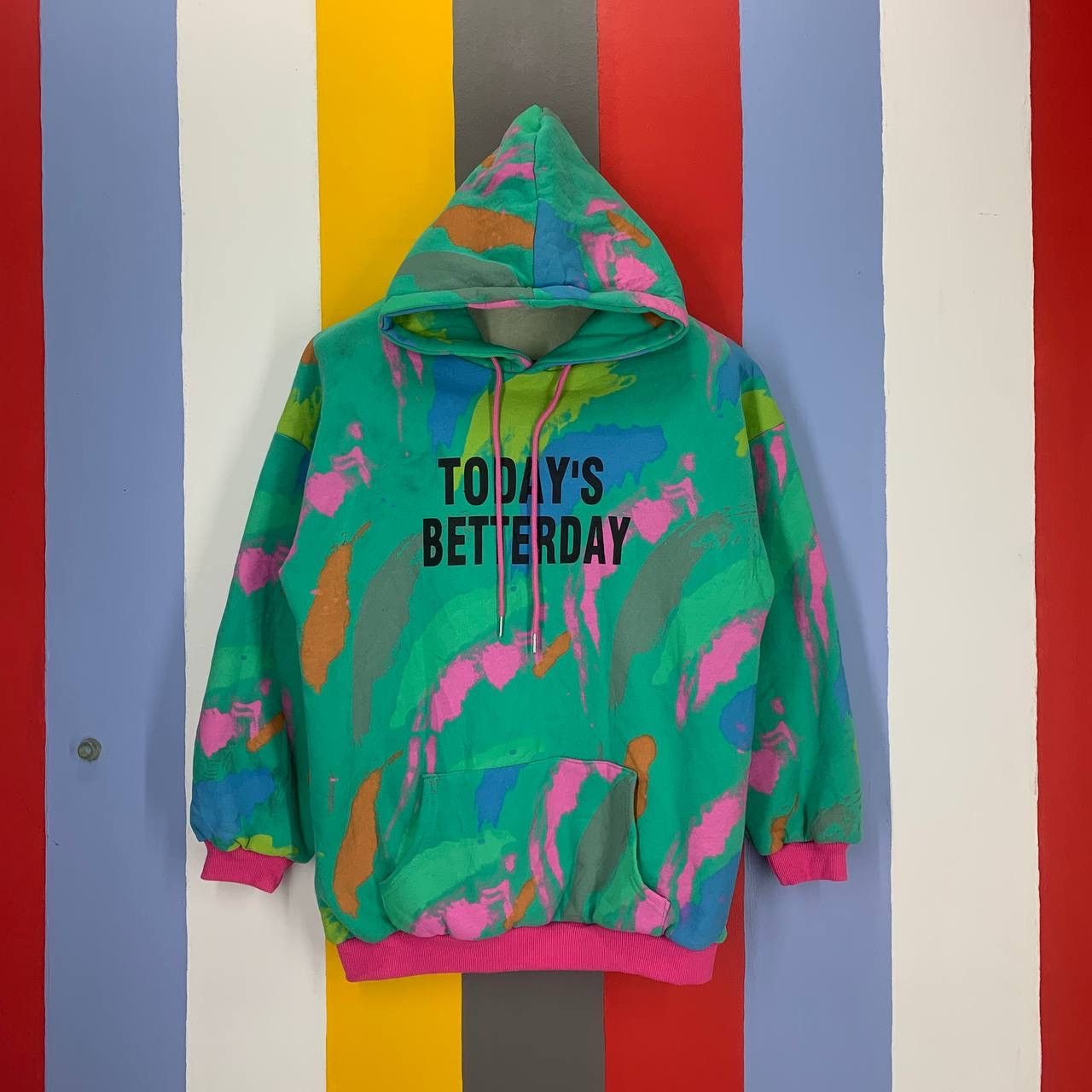 Other TODAY'S BETTERDAY Paint Art Hoodie #2240/21 Size US M / EU 48-50 / 2 - 1 Thumbnail