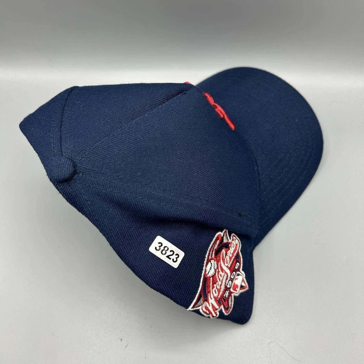 New Era New York Yankees Hat Men Blue Gray Embroidered Snap Back Cap Size ONE SIZE - 8 Thumbnail