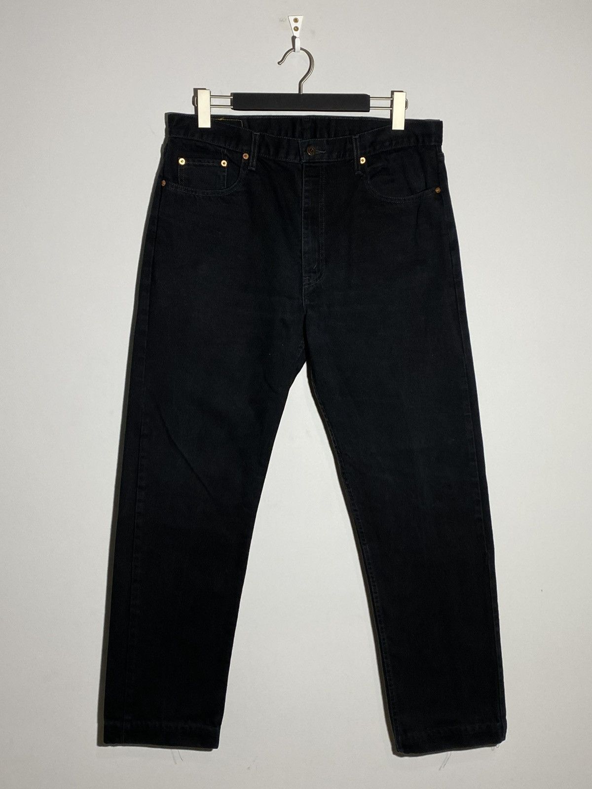 Levi's Vintage 90s Levi's 615 Black Denim Jeans Size US 38 / EU 54 - 1 Thumbnail
