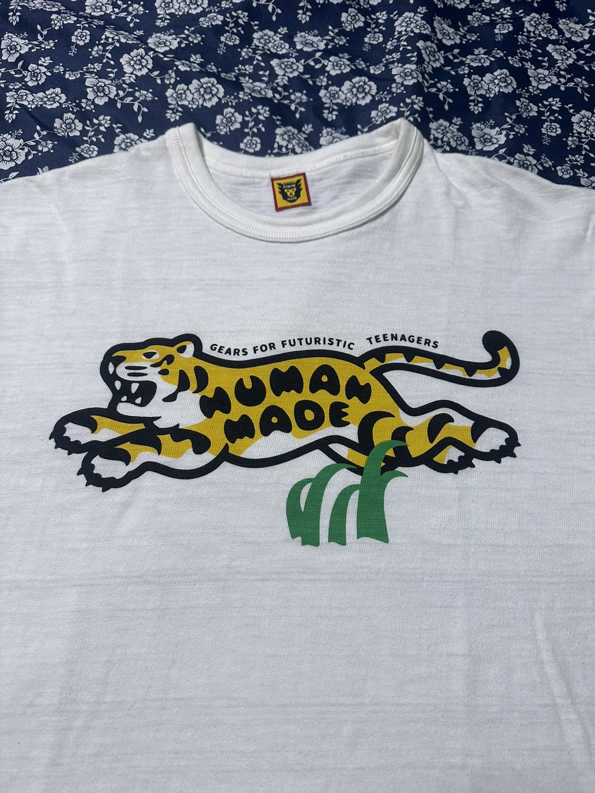 Human Made Human Made Tiger T-Shirt Gears For Futuristic Teenagers Size US M / EU 48-50 / 2 - 2 Thumbnail