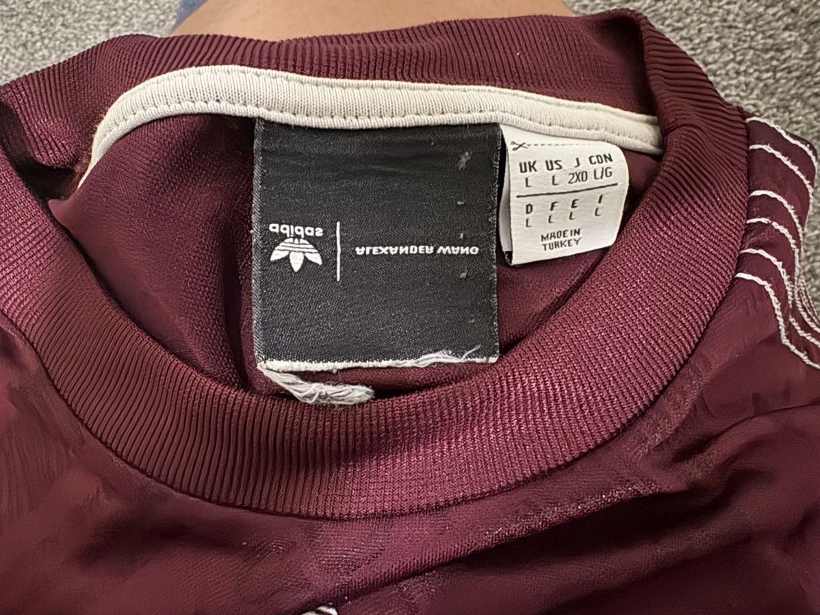 Adidas × Alexander Wang Alexander Wang Adidas Long Sleeve Soccer Jersey Maroon Size US L / EU 52-54 / 3 - 3 Thumbnail