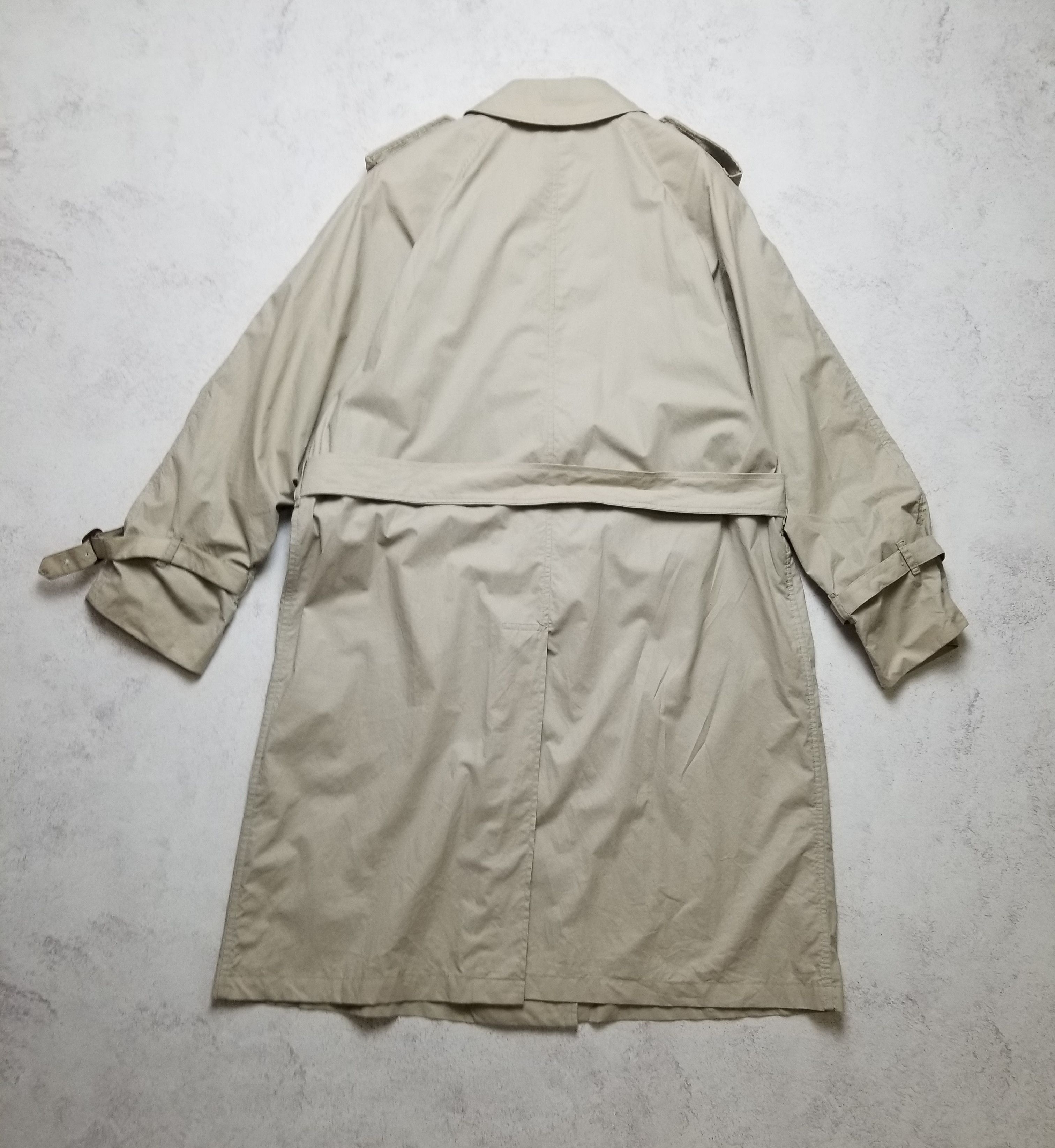 Burberry Burberrys Exlong 100% Cotton Duble Blessted Trench Coat Size M / US 6-8 / IT 42-44 - 2 Thumbnail