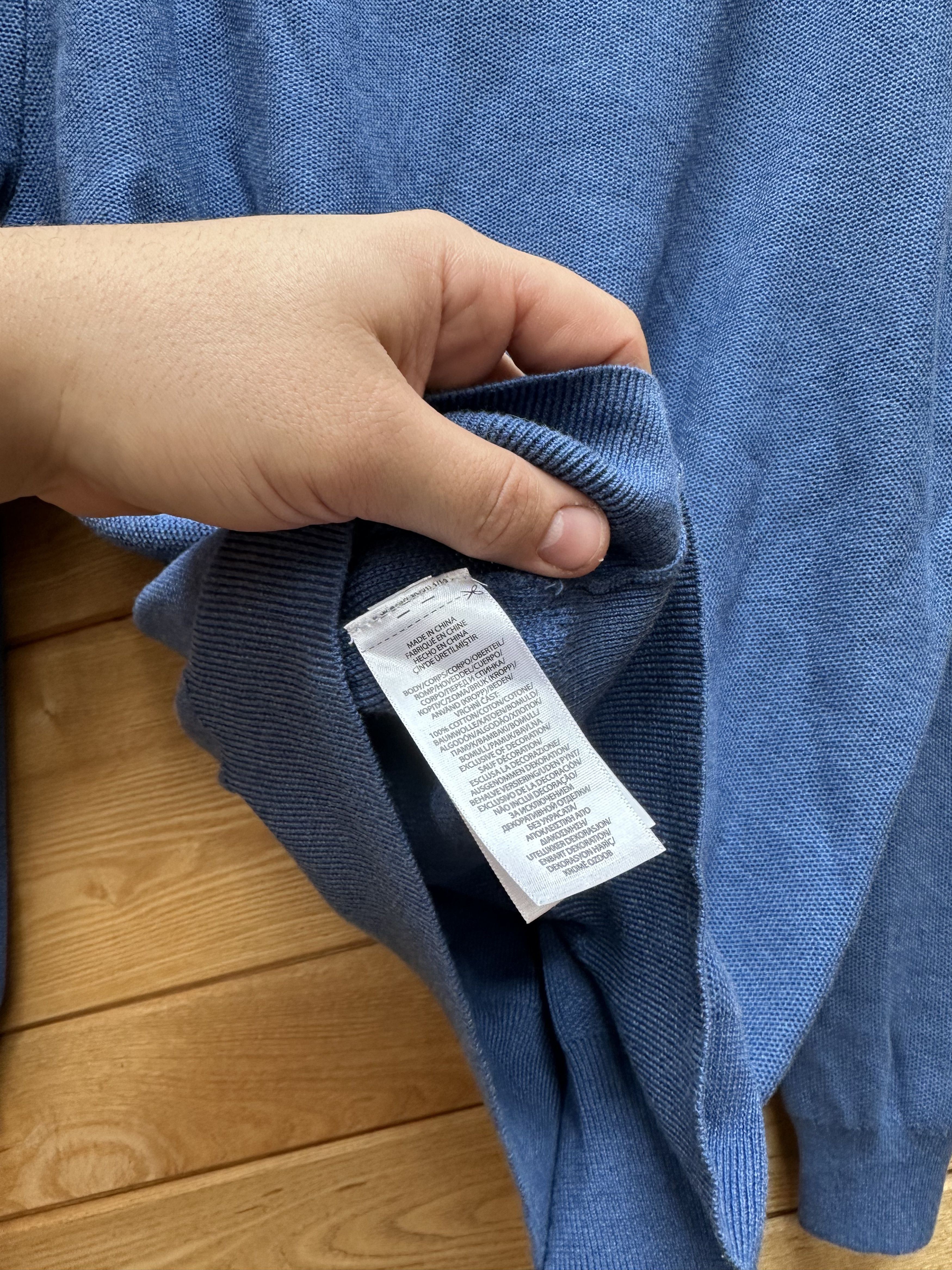 Polo Ralph Lauren × Vintage Men’s Sweater 1/3 Zip Polo Ralph Lauren Size US L / EU 52-54 / 3 - 10 Thumbnail