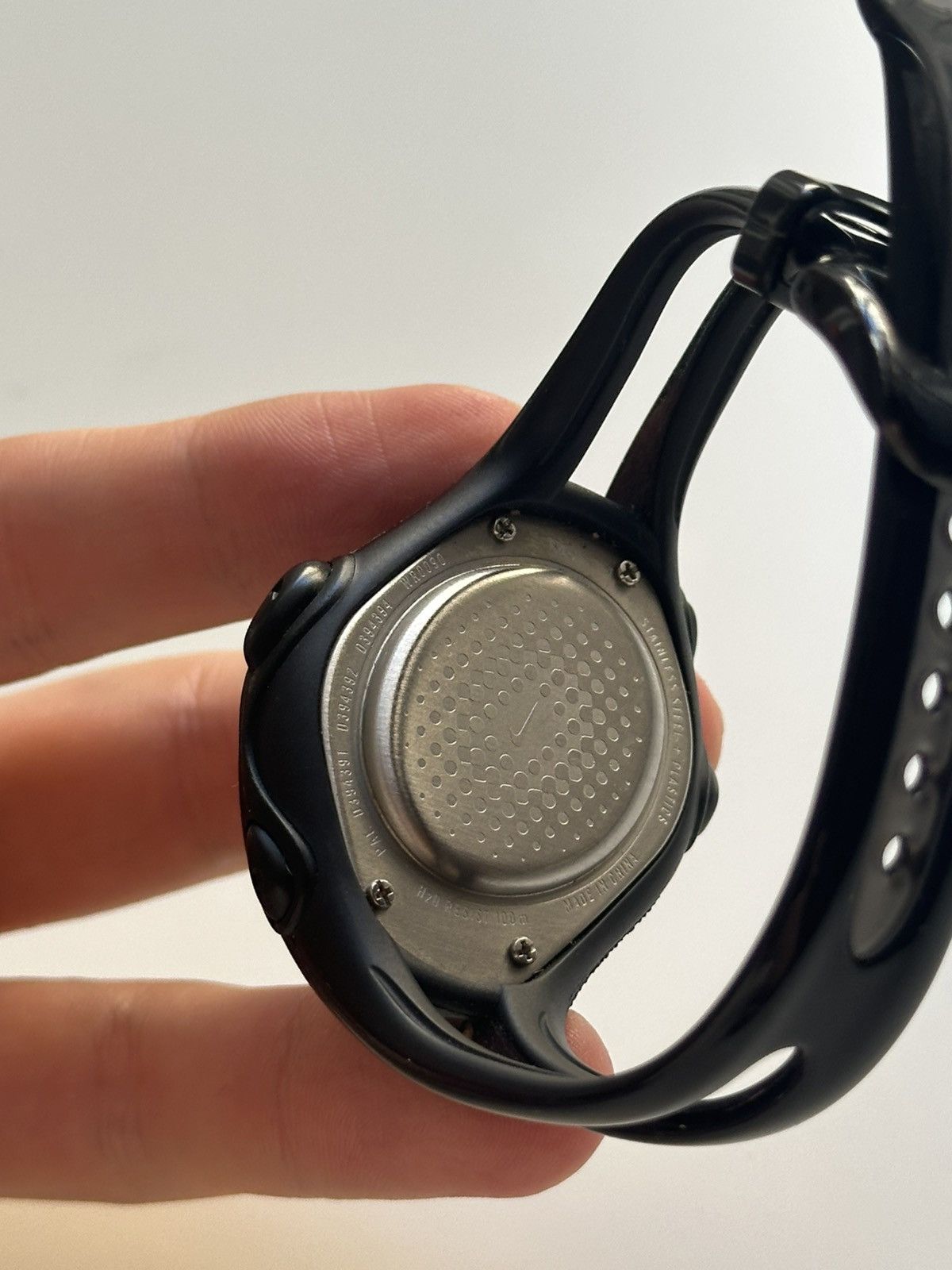 Nike Nike Triax Swift Vintage Watch Unisex Black 100M Oval WR0090 Size ONE SIZE - 8 Thumbnail
