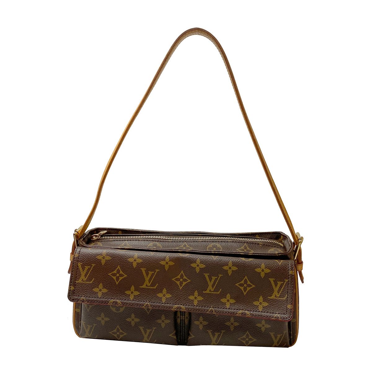 Louis Vuitton Monogram Viba Cite MM Shoulder Bag