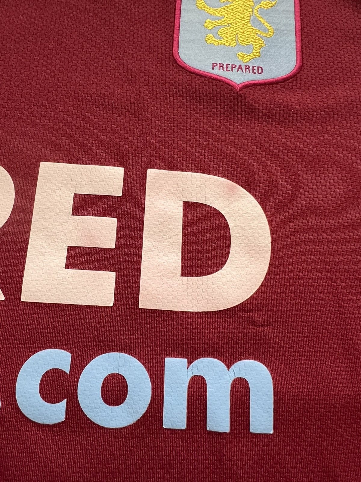 Nike Nike Aston Villa 2007-2008 Long Sleeve Home Soccer Jersey Size US XL / EU 56 / 4 - 5 Thumbnail