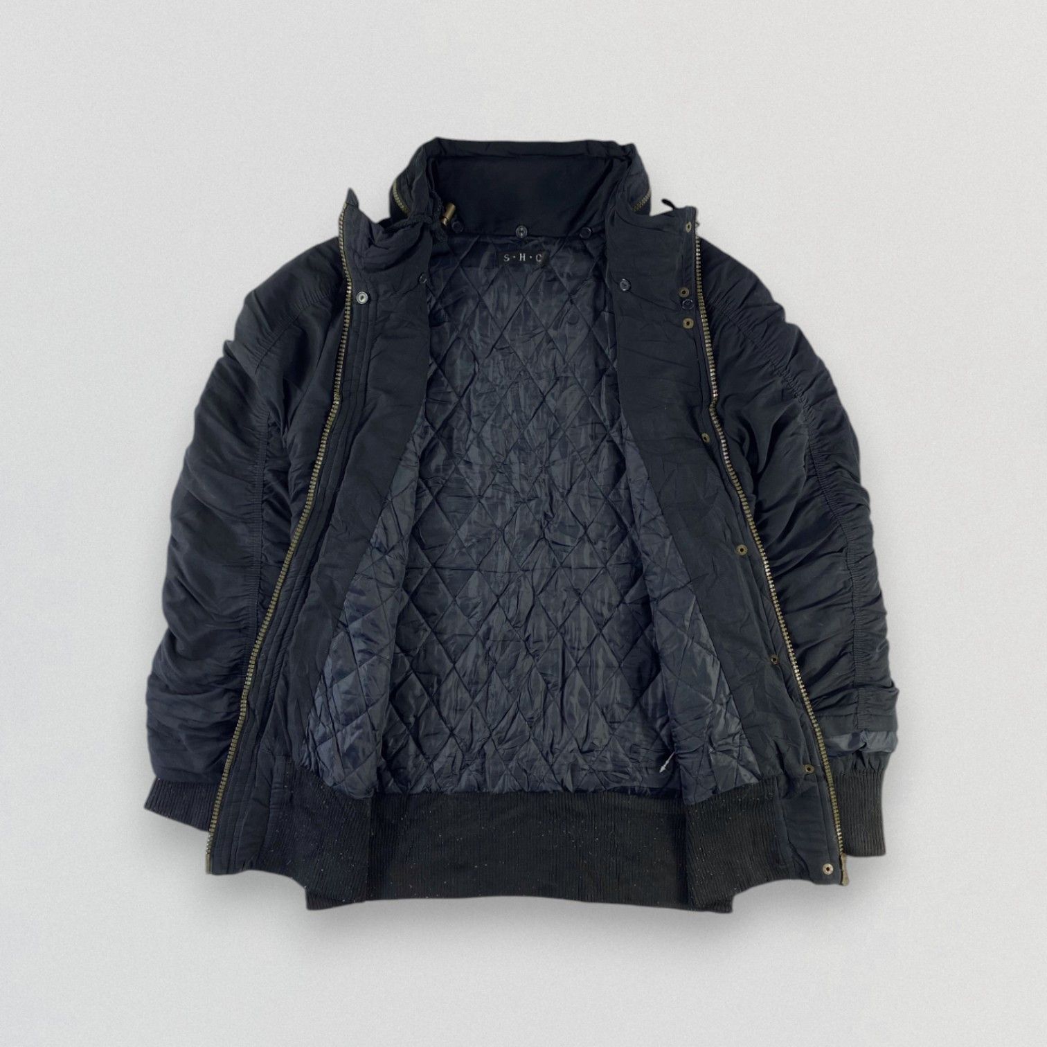 Japanese Brand Vintage Japanese Brand Bomber Utility Full-Zip Sport Jacket Size US L / EU 52-54 / 3 - 2 Thumbnail