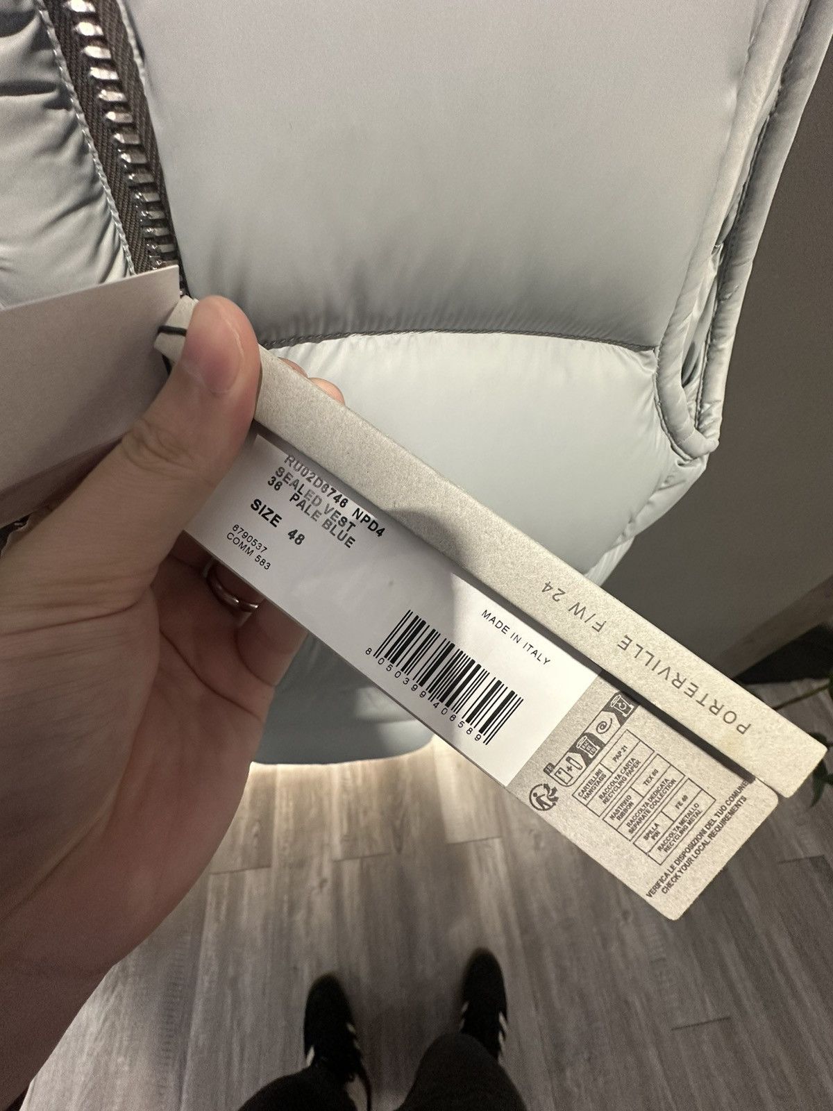 Rick Owens Rick Owens Sealed Vest Size US M / EU 48-50 / 2 - 5 Thumbnail
