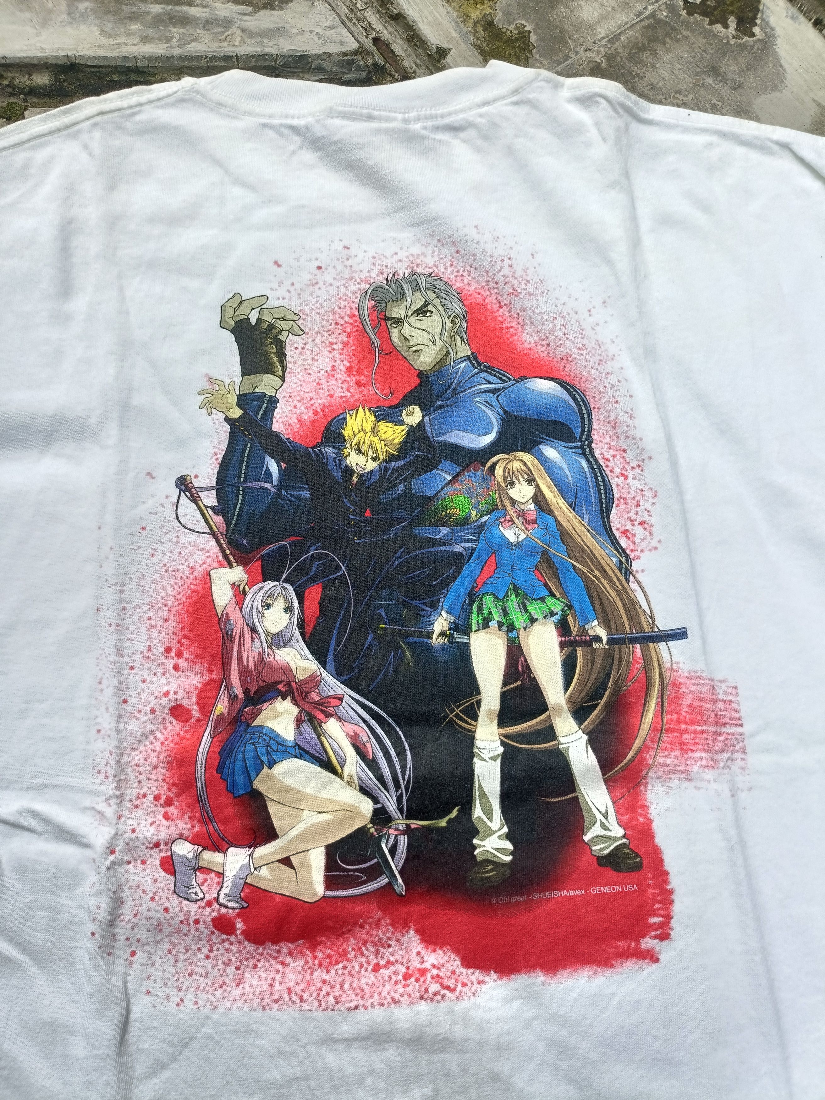vintage anime tenjo tenge shirt bomb a head