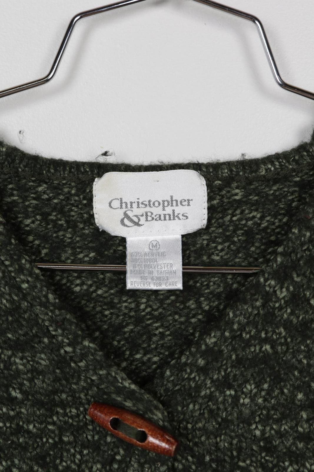 Other 00's Christopher & Banks Knit Cardigan Size M / US 6-8 / IT 42-44 - 3 Thumbnail