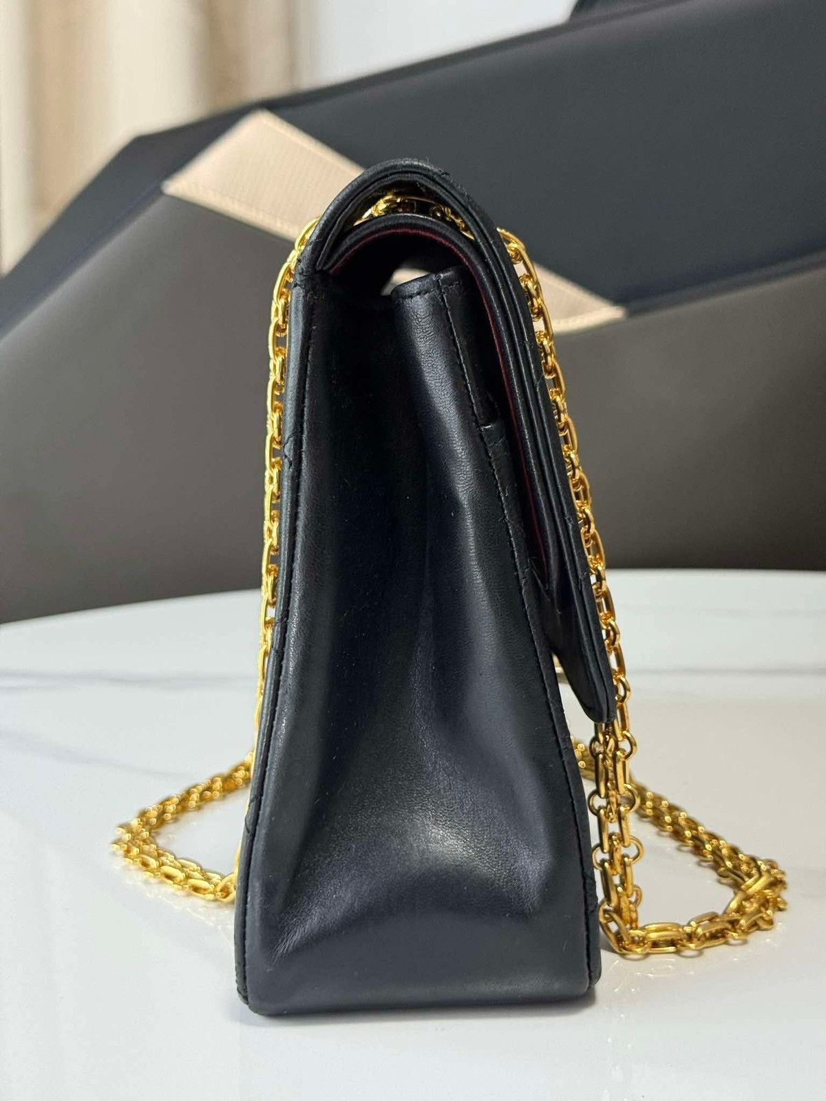 Chanel Chanel Vintage Mademoiselle Double Flap Size ONE SIZE - 8 Thumbnail