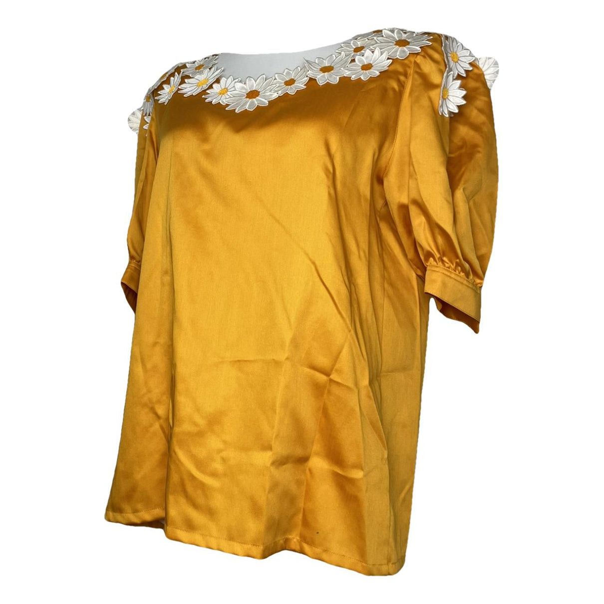 Dior J'A8 Orange Silk Top Size M / US 6-8 / IT 42-44 - 1 Thumbnail