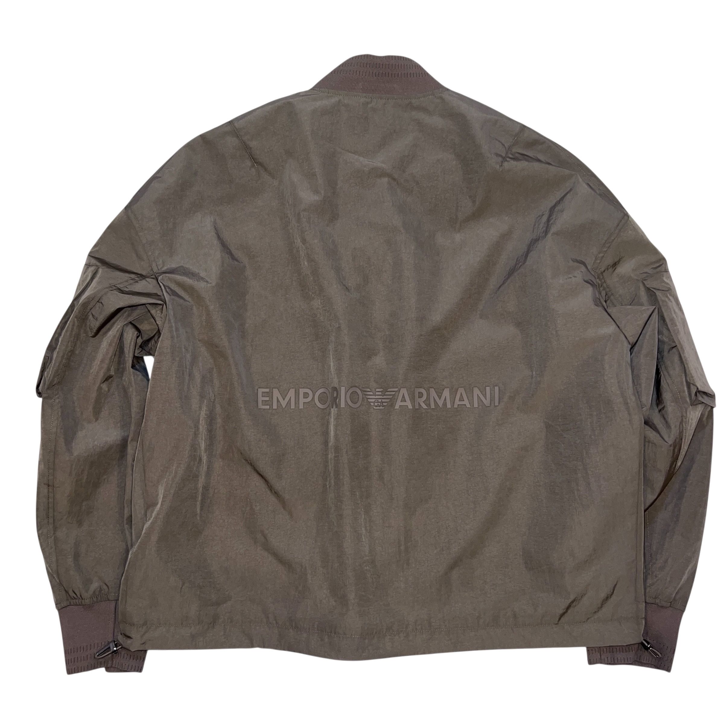 Emporio Armani $1350 EMPORIO ARMANI All-weather blouson Khaki 52 Size US L / EU 52-54 / 3 - 5 Thumbnail